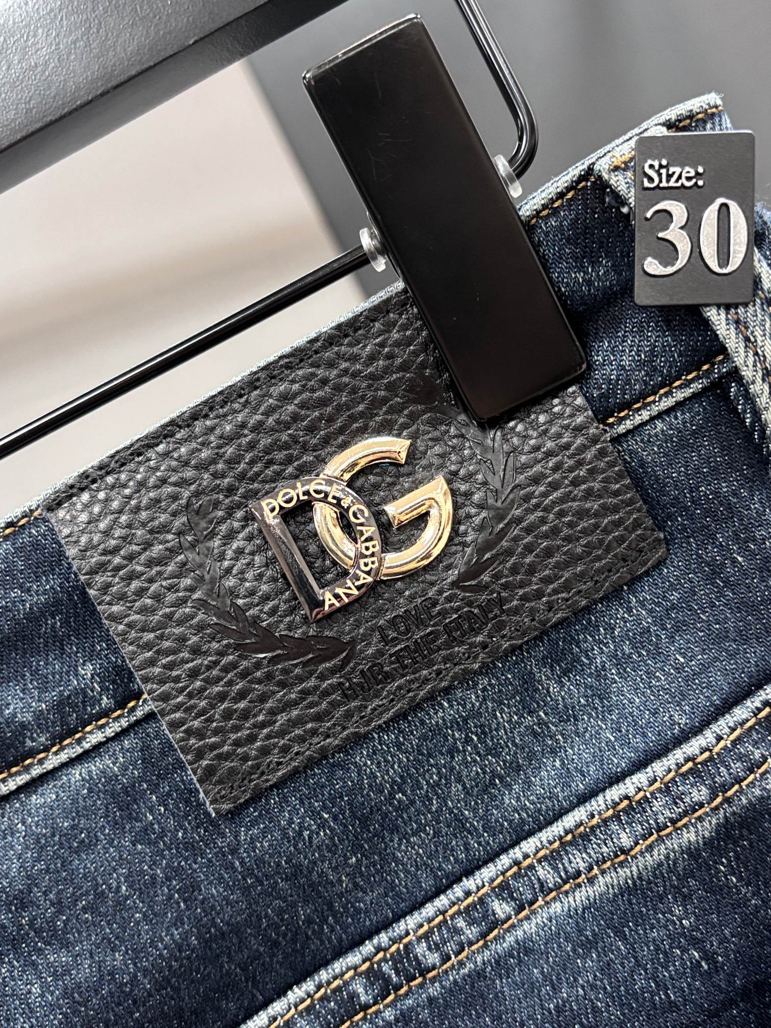 DG 🔥高端定制、2025早秋最新款牛仔裤 柜台同步发售 原版定制 客供五金辅料 原单品质 进口固色牛仔