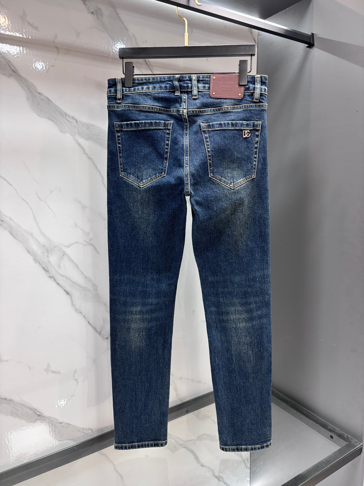 DG 🔥高端定制、2025早秋最新款牛仔裤 柜台同步发售 原版定制 客供五金辅料 原单品质 进口固色牛仔