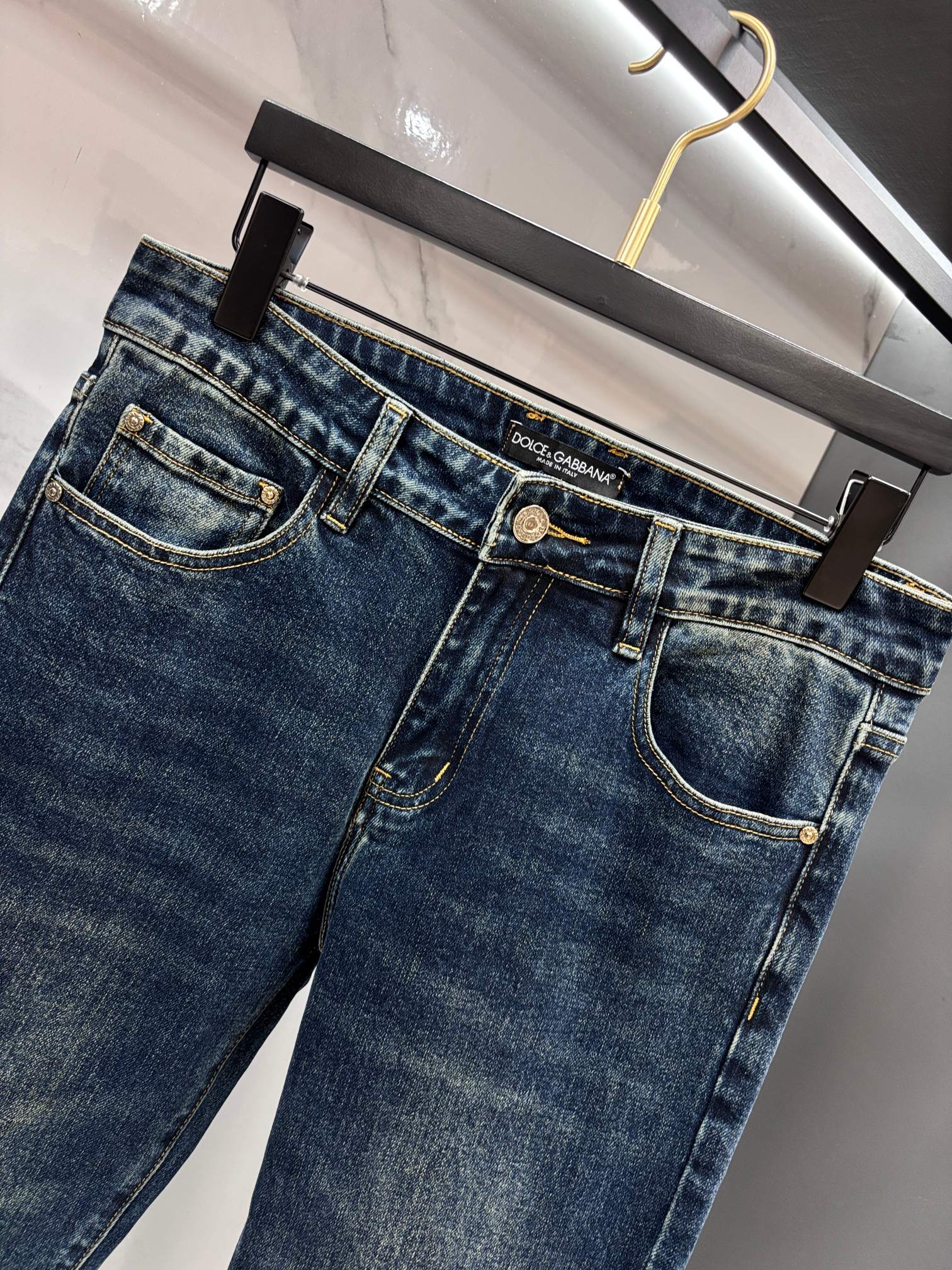 DG 🔥高端定制、2025早秋最新款牛仔裤 柜台同步发售 原版定制 客供五金辅料 原单品质 进口固色牛仔