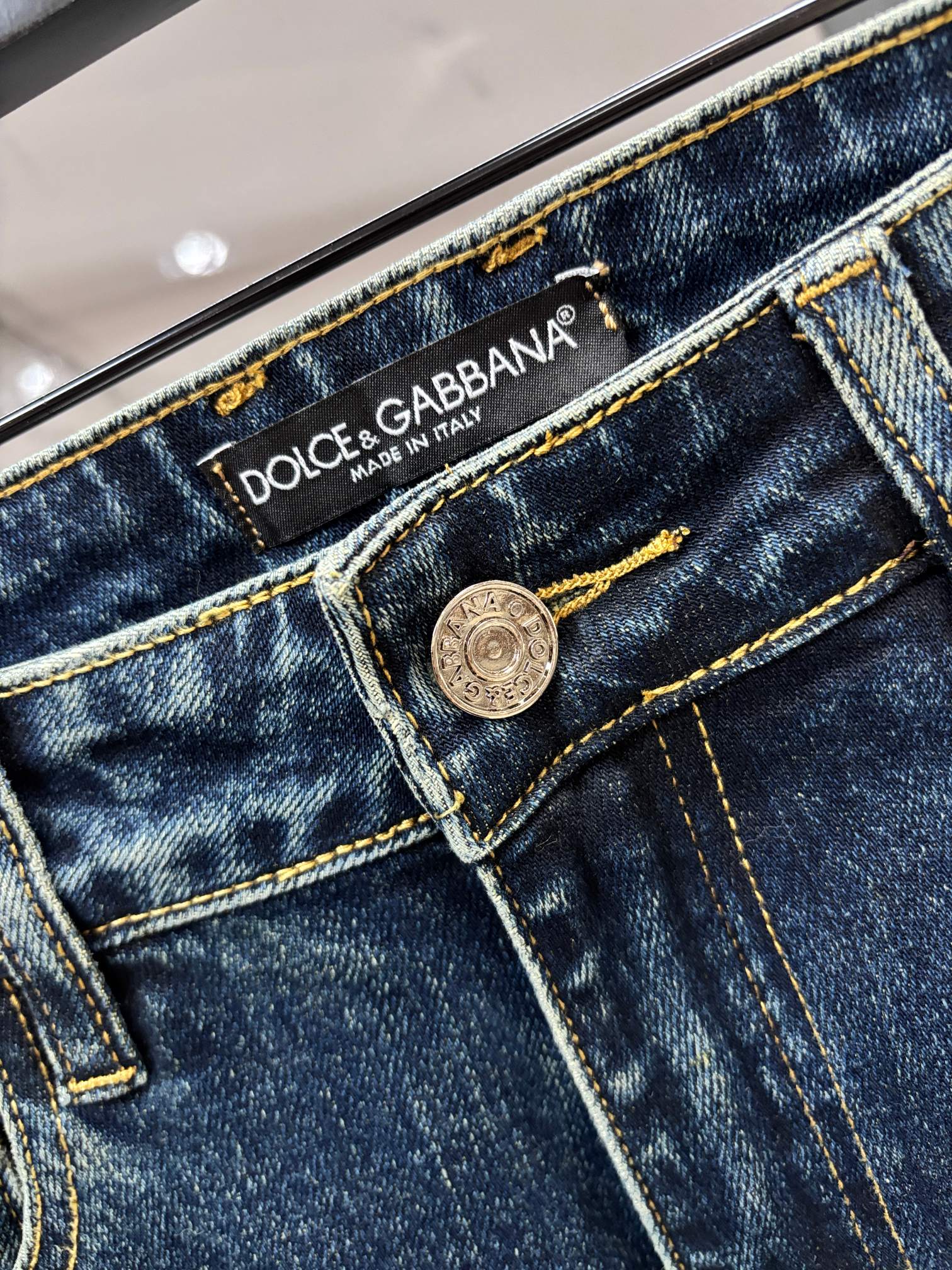 DG 🔥高端定制、2025早秋最新款牛仔裤 柜台同步发售 原版定制 客供五金辅料 原单品质 进口固色牛仔