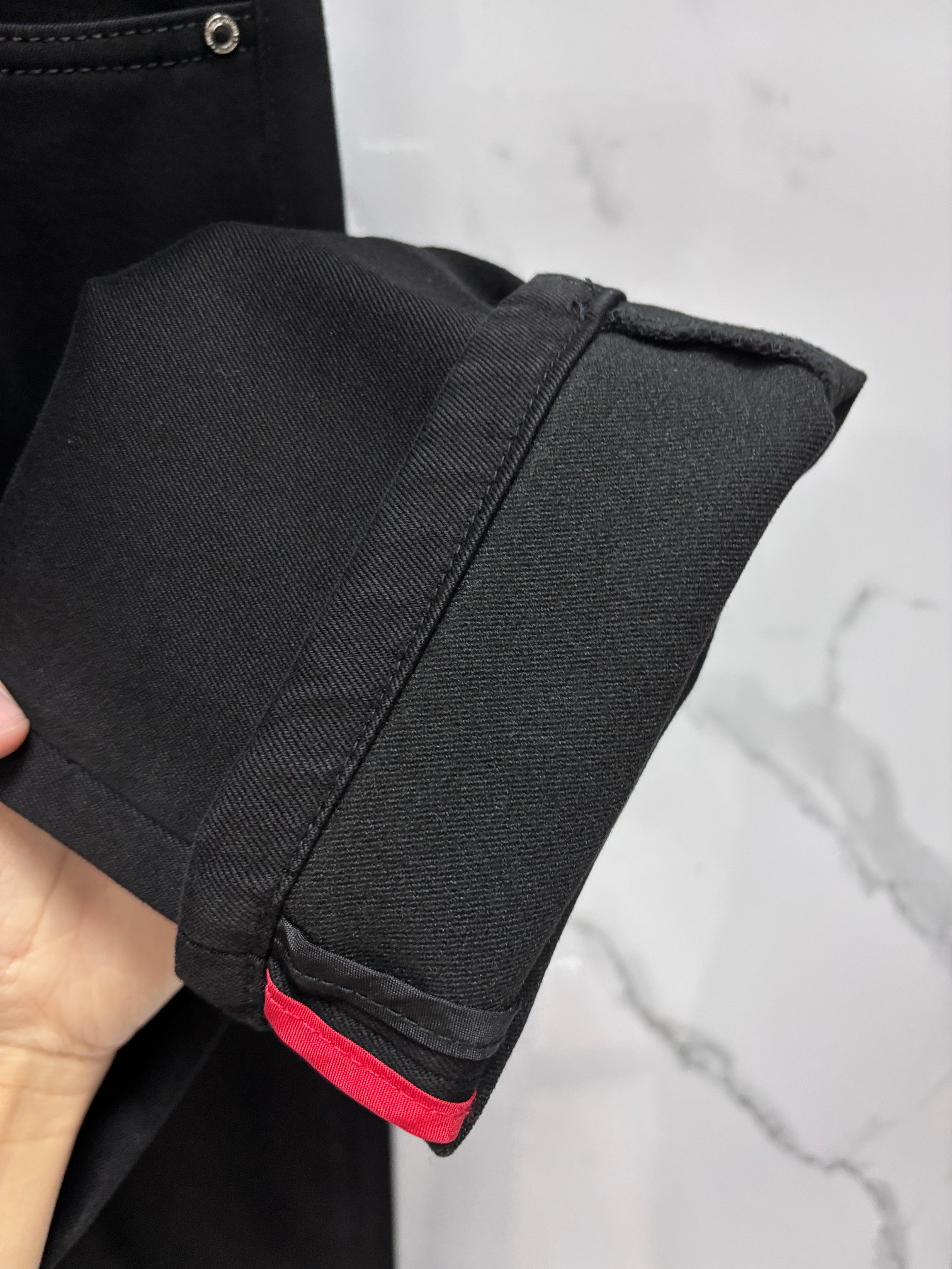 杰尼亚 🔥高端定制、2025早秋最新款牛仔裤 柜台同步发售 原版定制 客供五金辅料 原单品质 进口固色牛