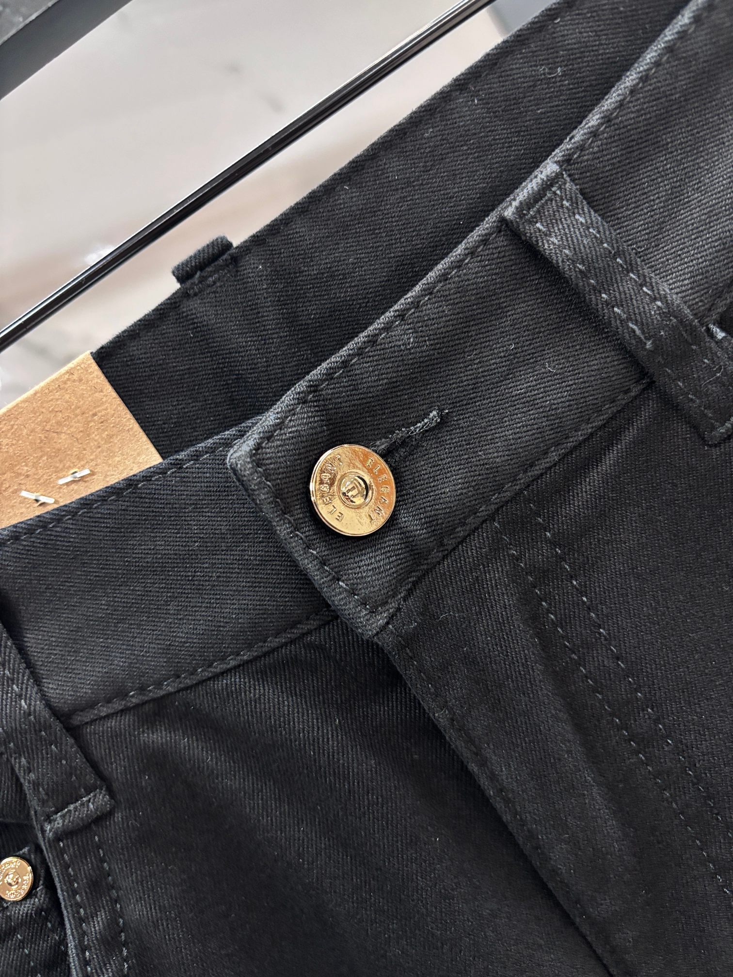 范思哲 🔥高端定制、2025早秋最新款牛仔裤 柜台同步发售 原版定制 客供五金辅料 原单品质 进口固色牛