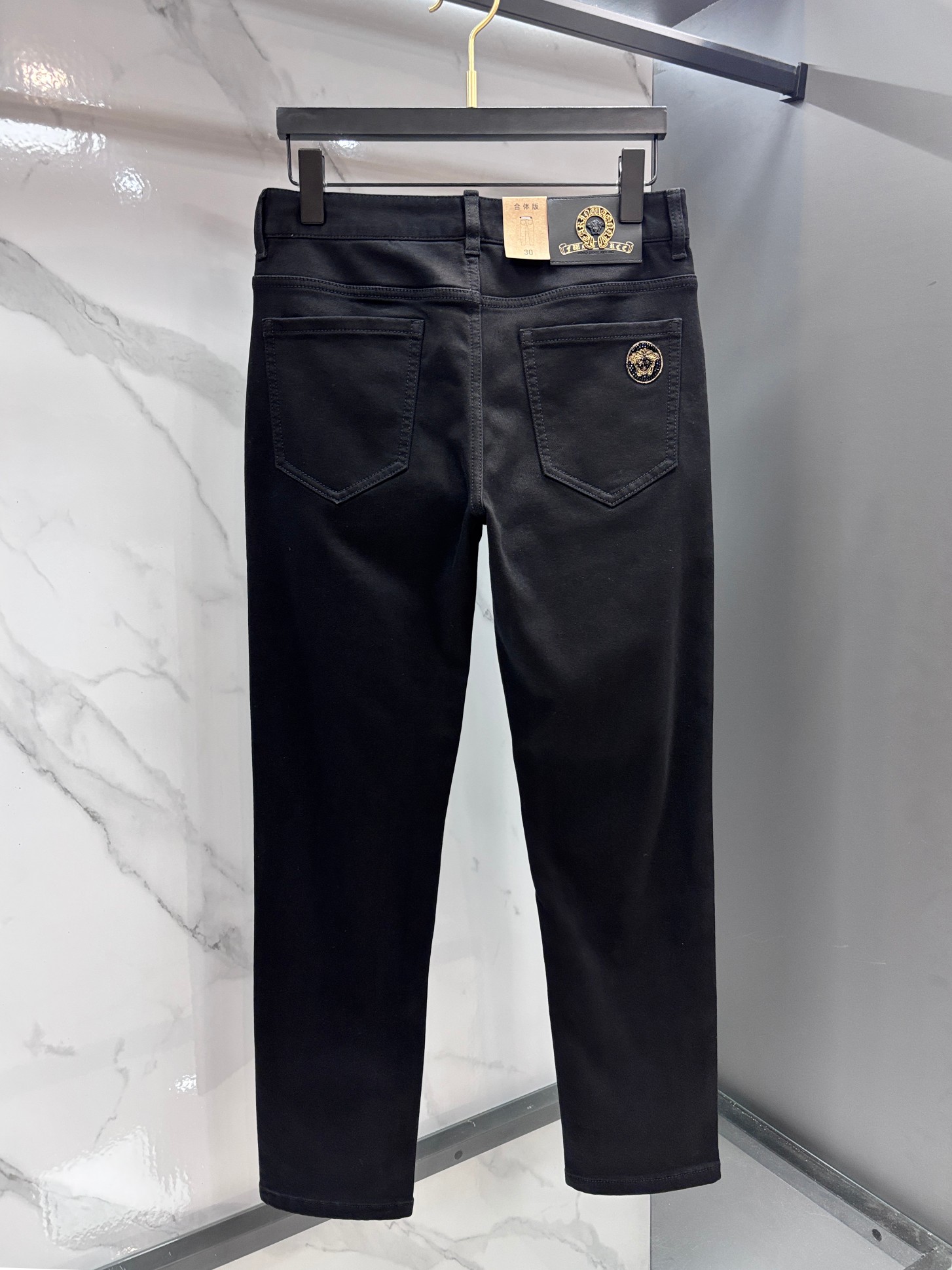 范思哲 🔥高端定制、2025早秋最新款牛仔裤 柜台同步发售 原版定制 客供五金辅料 原单品质 进口固色牛