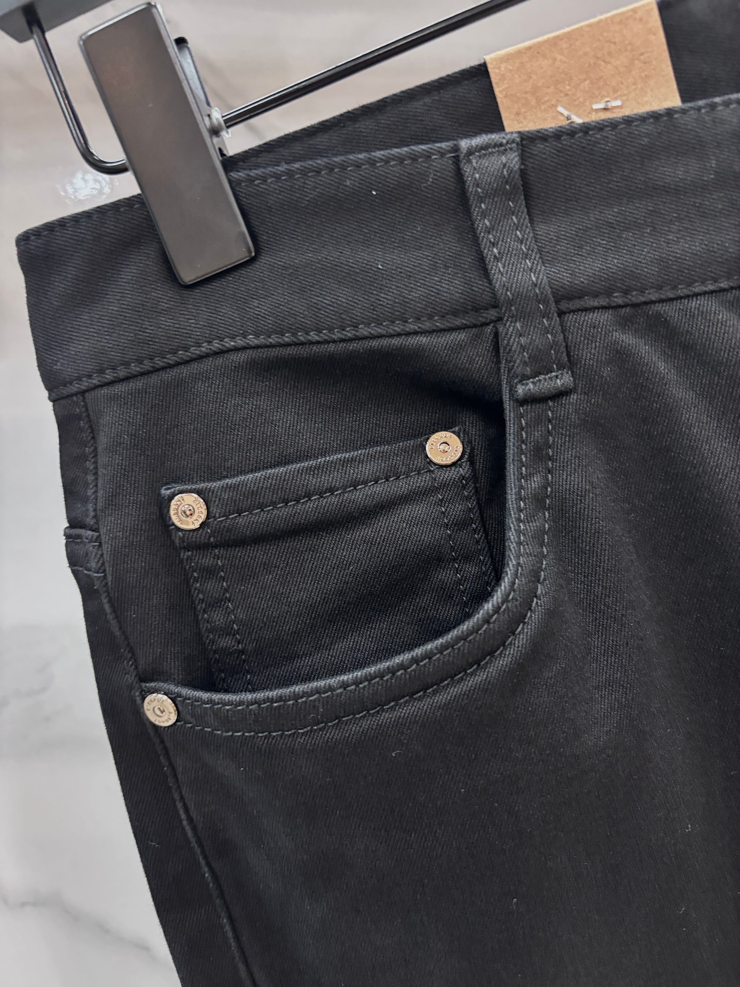 范思哲 🔥高端定制、2025早秋最新款牛仔裤 柜台同步发售 原版定制 客供五金辅料 原单品质 进口固色牛