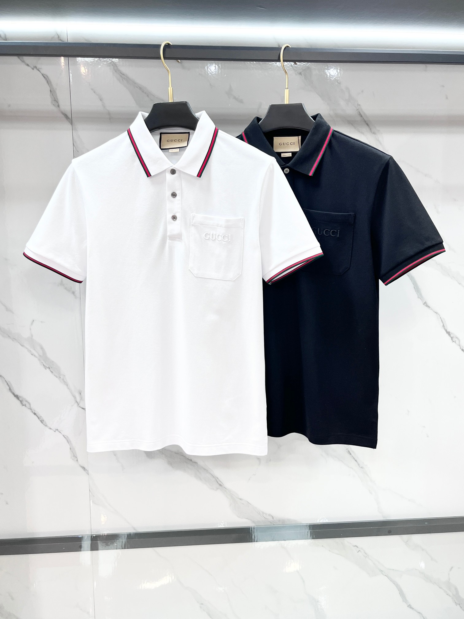 Gucci 2026新款高端商务Polo 白领 单位人士必入单品！ 休闲商务翻领短袖，科技面料，体感非常