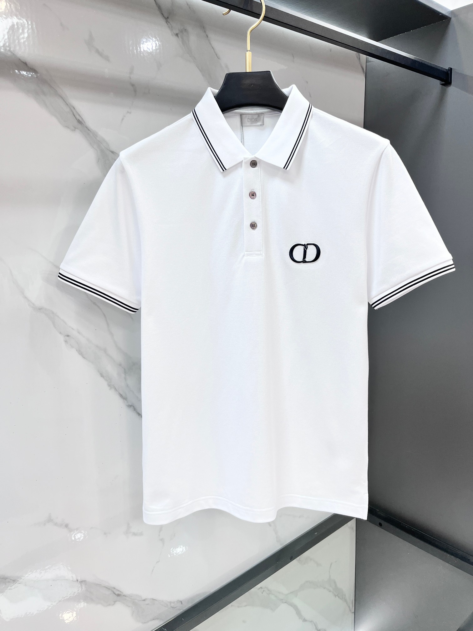 迪奥 2026新款高端商务Polo 白领 单位人士必入单品！ 休闲商务翻领短袖，科技面料，体感非常棒，手