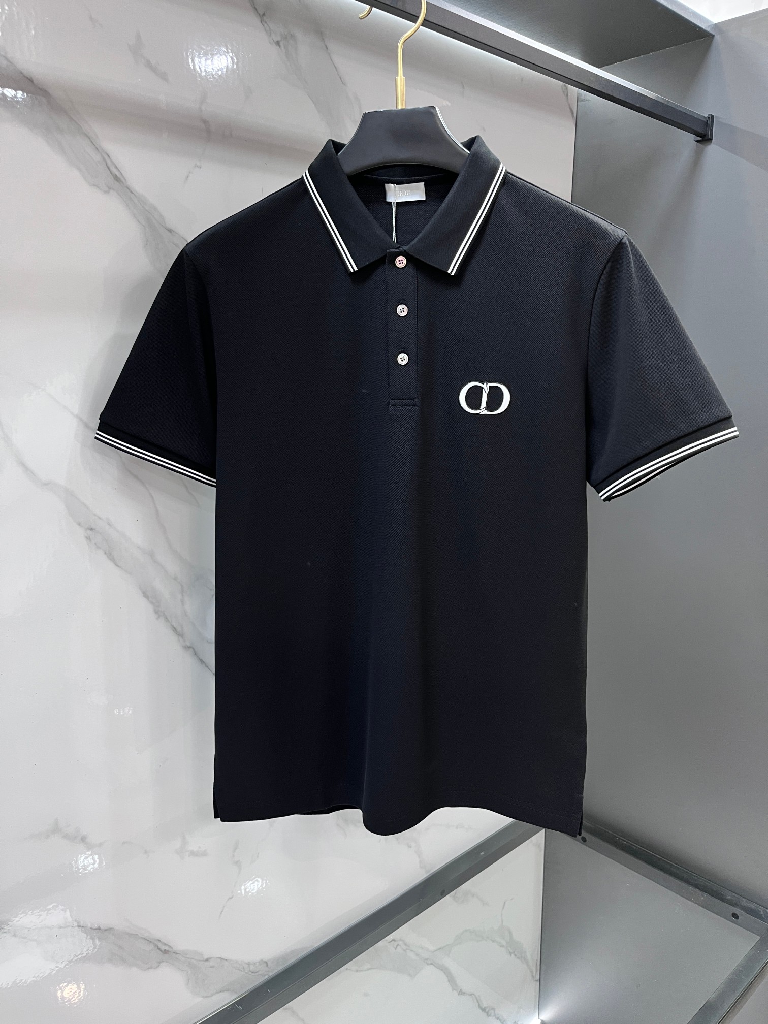 迪奥 2026新款高端商务Polo 白领 单位人士必入单品！ 休闲商务翻领短袖，科技面料，体感非常棒，手