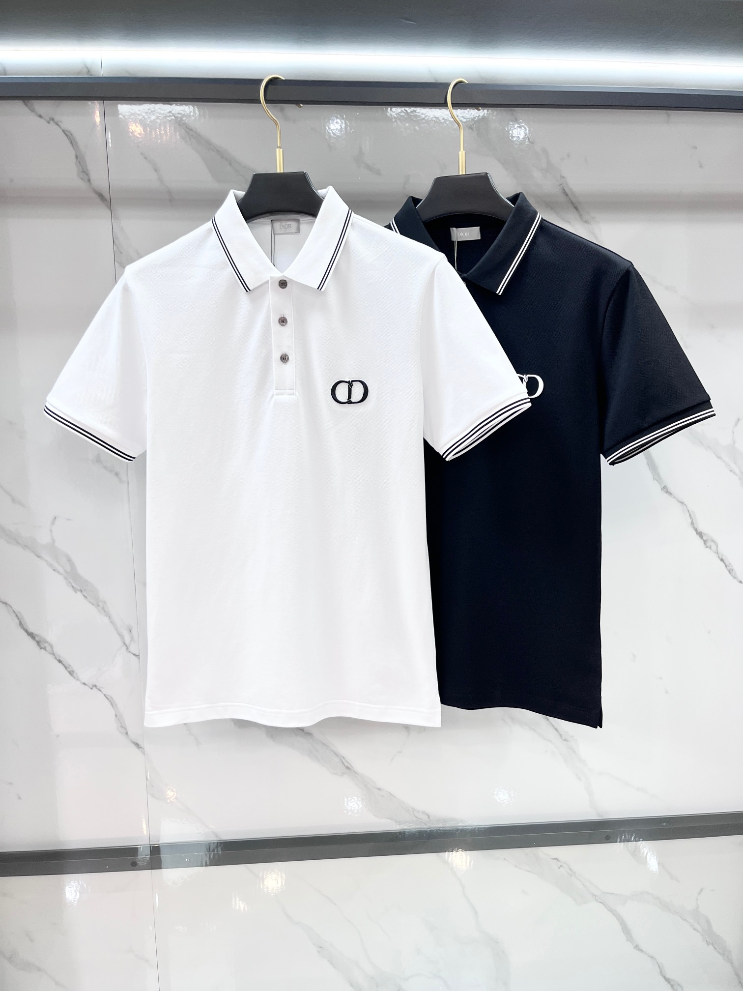 迪奥 2026新款高端商务Polo 白领 单位人士必入单品！ 休闲商务翻领短袖，科技面料，体感非常棒，手