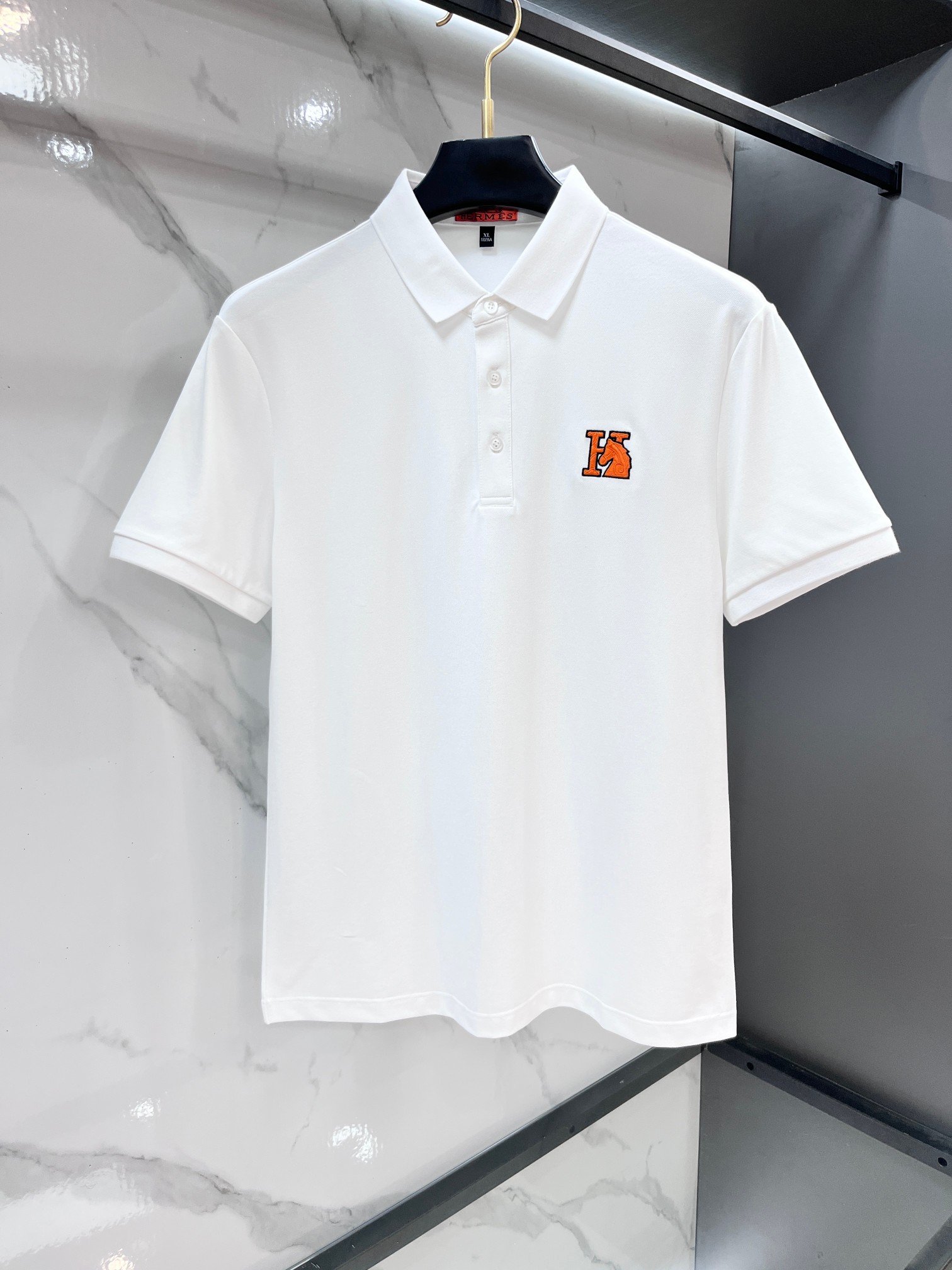 爱马仕 2026新款高端商务Polo 白领 单位人士必入单品！ 休闲商务翻领短袖，科技面料，体感非常棒，