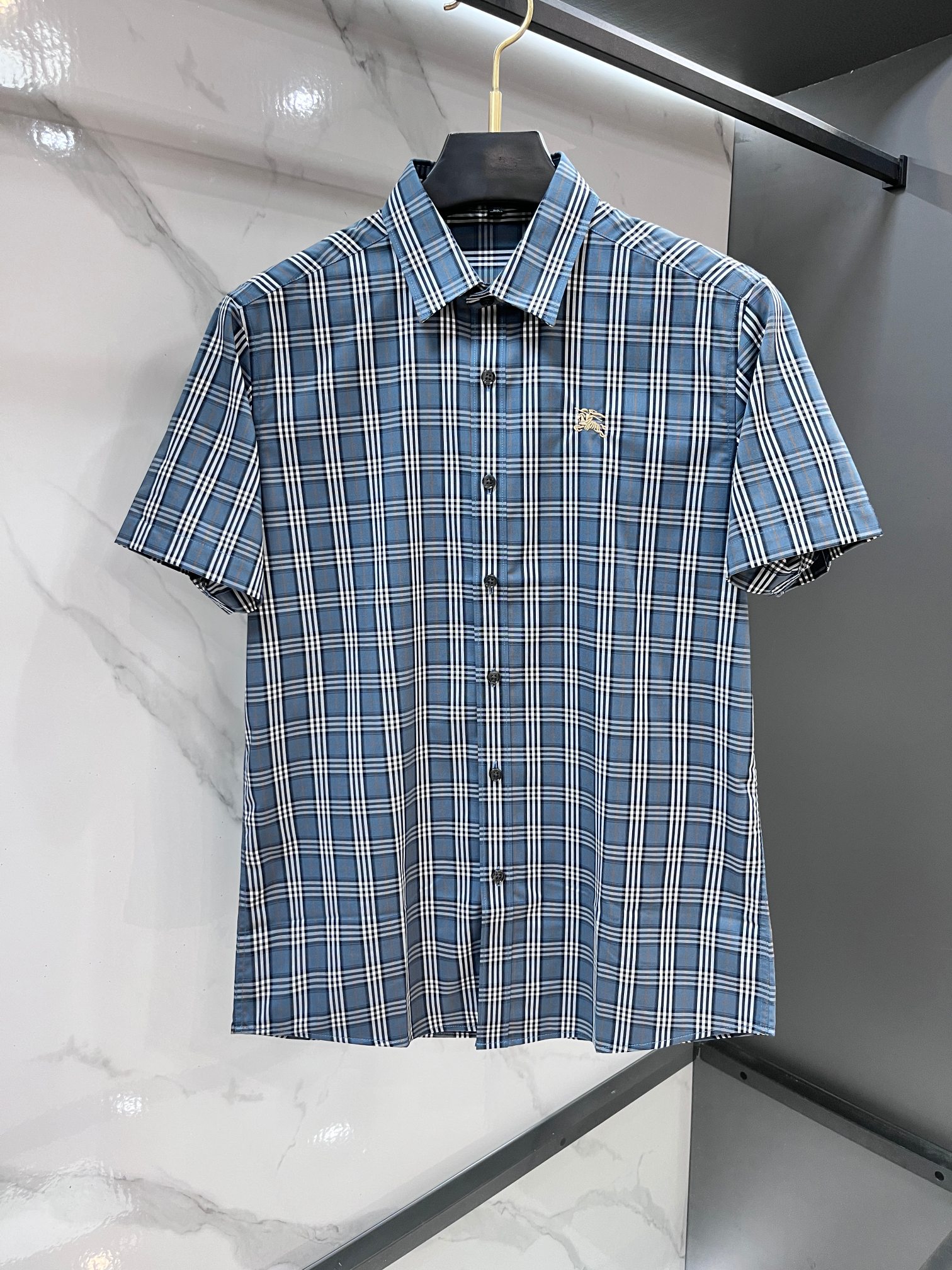 巴宝莉 官网1:1原单品质25ss新款秋冬格子对位衬衫原版3,200购入开发，面料采用100%锦纶定织格