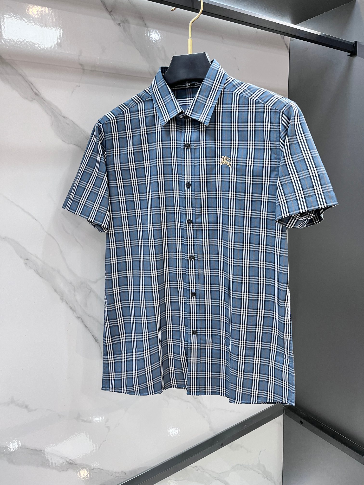 巴宝莉 官网1:1原单品质25ss新款秋冬格子对位衬衫原版3,200购入开发，面料采用100%锦纶定织格