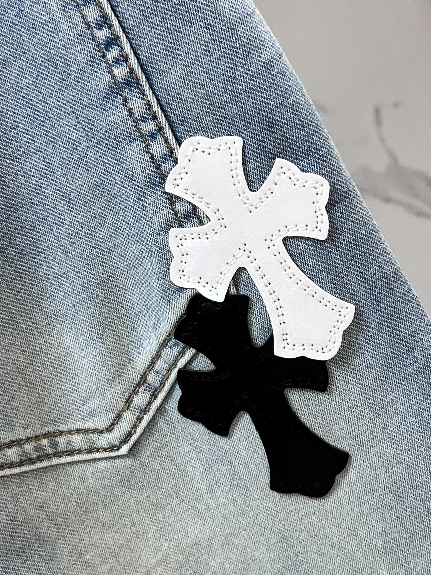 克罗心 🔥高端定制、2026早秋最新款牛仔裤 柜台同步发售 原版定制 客供五金辅料 原单品质 进口固色牛