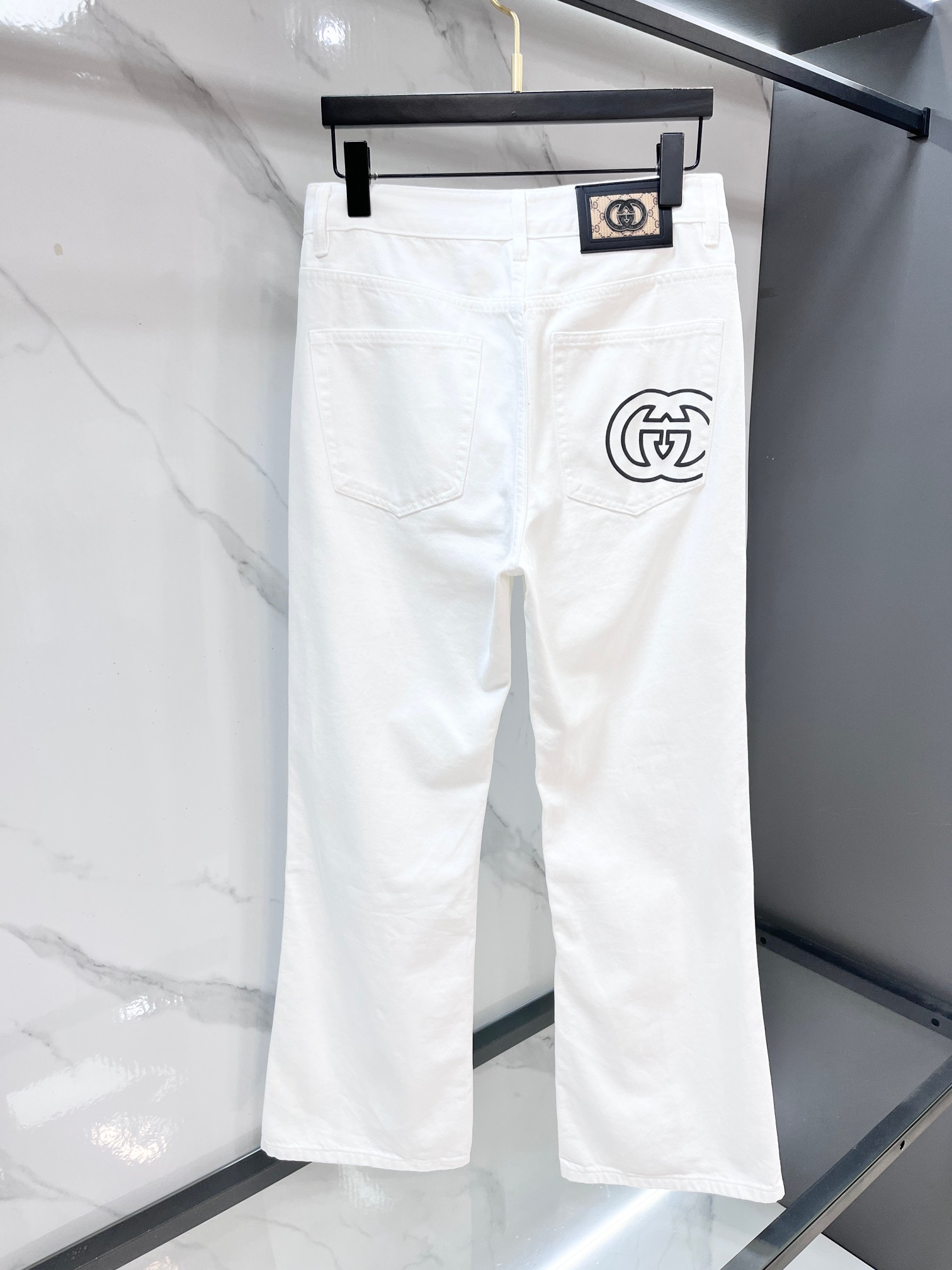 Gucci 🔥高端定制、2026早秋最新款牛仔裤 柜台同步发售 原版定制 客供五金辅料 原单品质 进口固