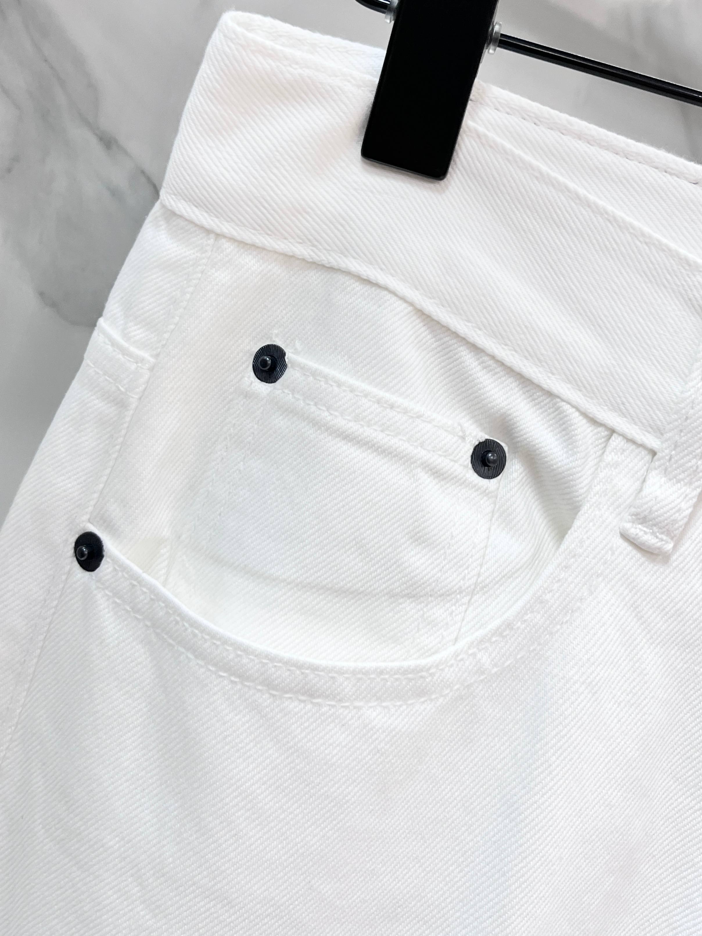 Gucci 🔥高端定制、2026早秋最新款牛仔裤 柜台同步发售 原版定制 客供五金辅料 原单品质 进口固