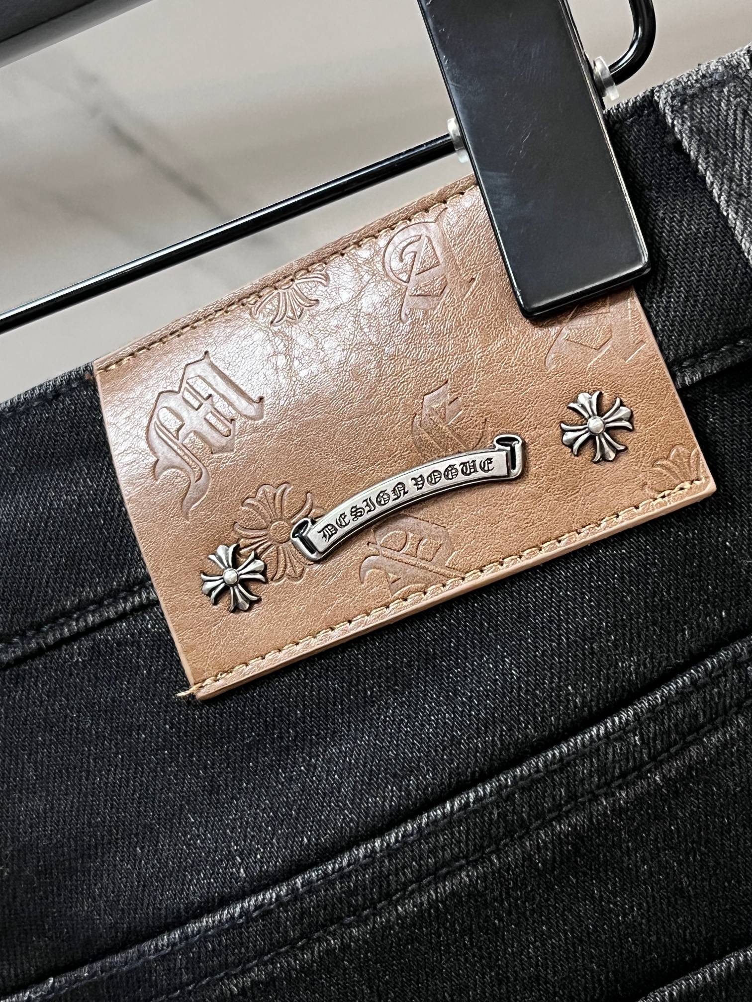 克罗心 🔥高端定制、2026早秋最新款牛仔裤 柜台同步发售 原版定制 客供五金辅料 原单品质 进口固色牛