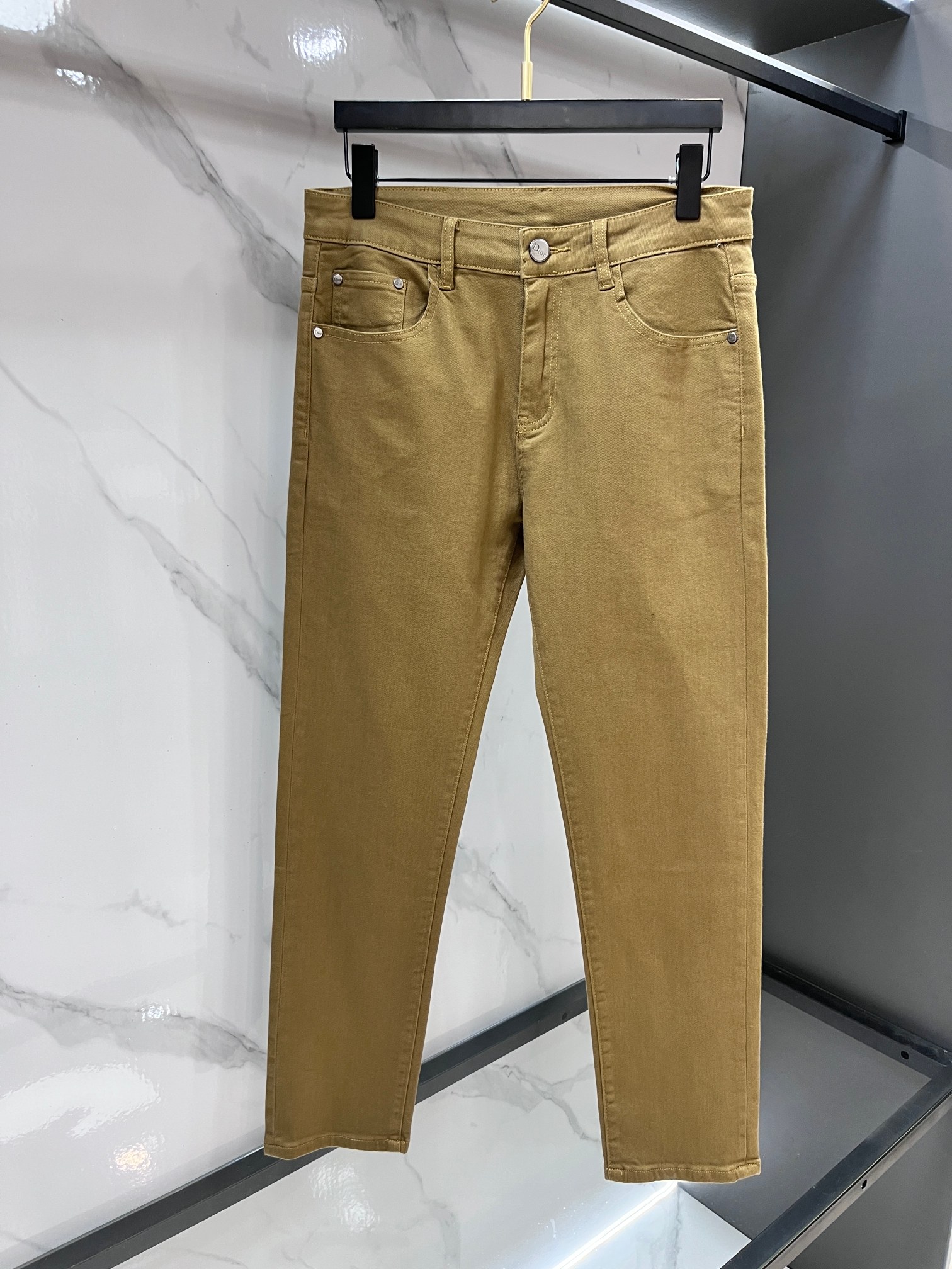 迪奥 🔥高端定制、2026早秋最新款牛仔裤 柜台同步发售 原版定制 客供五金辅料 原单品质 进口固色牛仔