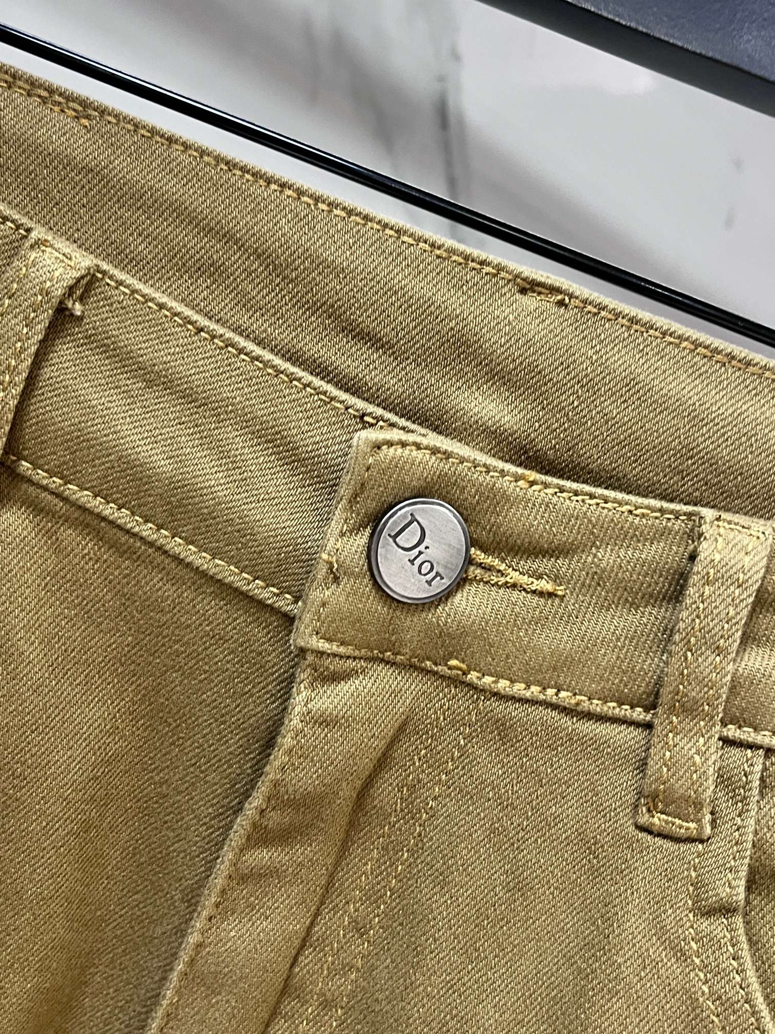 迪奥 🔥高端定制、2026早秋最新款牛仔裤 柜台同步发售 原版定制 客供五金辅料 原单品质 进口固色牛仔