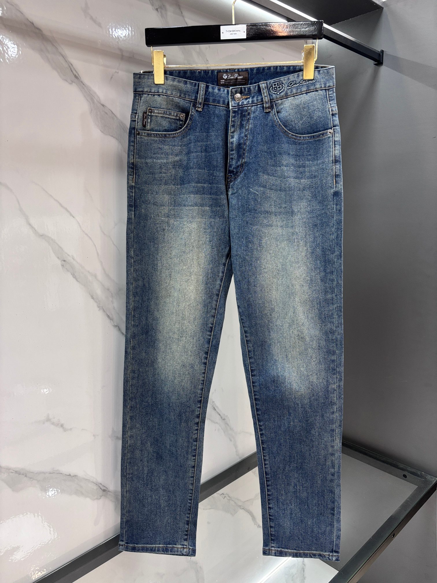 Loro piana 🔥高端定制、2026早秋最新款牛仔裤 柜台同步发售 原版定制 客供五金辅料 原单品