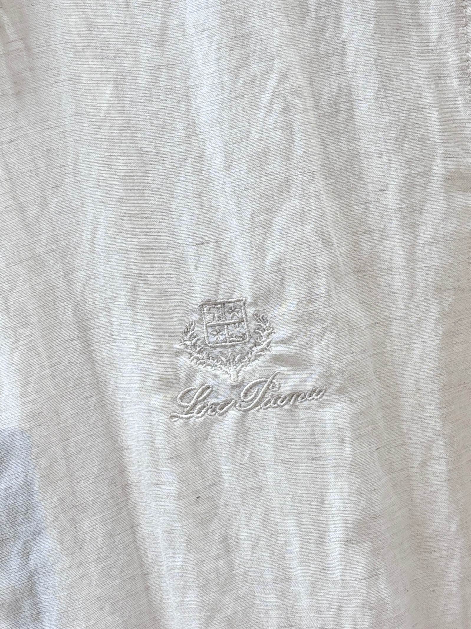 Loro Piana 春款老钱风套装 顶级品质  定制顶级亚麻面料，优点是透气性拉满，自带天然肌理感，夏