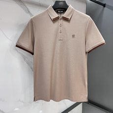 杰尼亚 2026ss夏季专柜新款男士翻领Polo衫!高端男装的天花板级别的商务男款!简约时尚大气不失优雅 杰尼亚 2026ss夏季专柜新款男士翻领Polo衫!高端男装的天花板级别的商务男款!简约时尚大气不失优雅