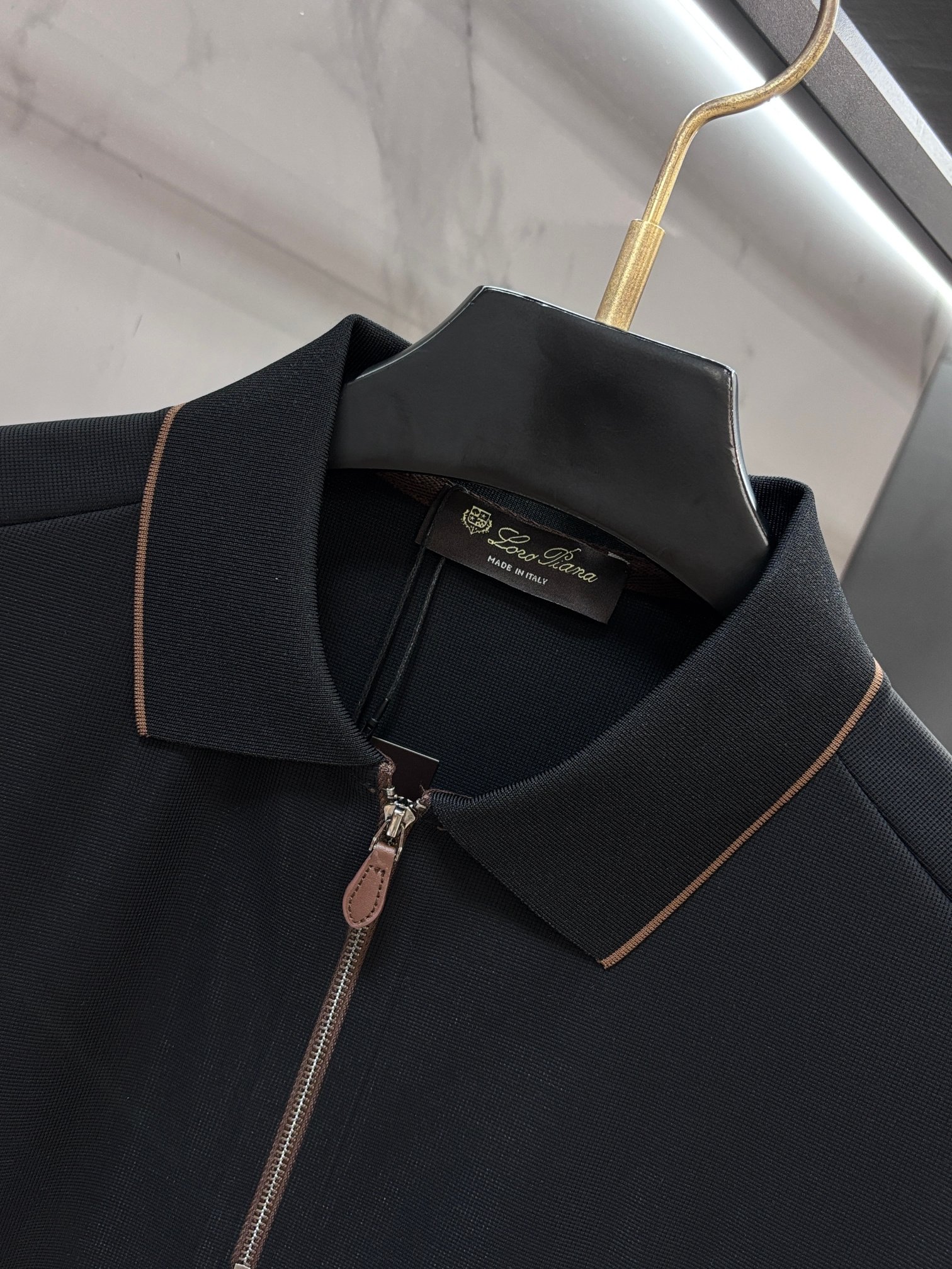 Loro Piana ss夏季新品，男士免烫抗速干商务短袖POLO衫，贸易公司渠道稀出，领先GW发售！驴