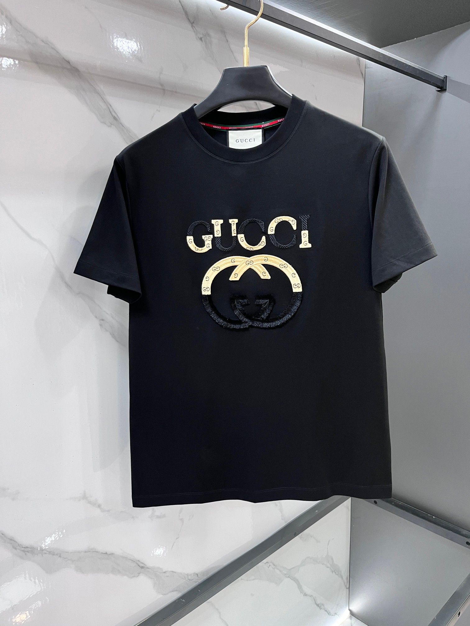 Gucci 官网同款⚠️重磅推荐！2026ss夏装新品 专柜在售 最新系列图案logo短袖T恤 必须人手