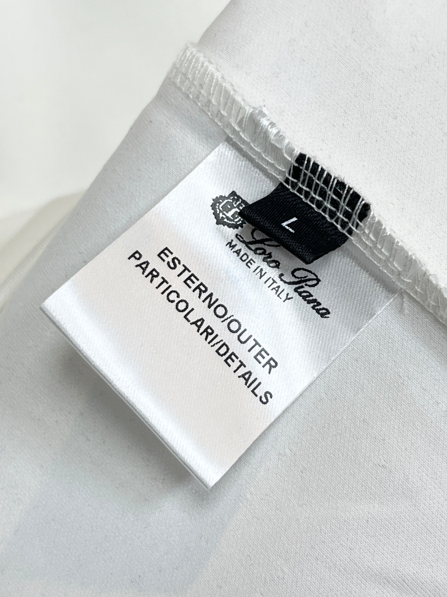Loro Piana 春夏最新款，男女同款，经典设计短袖T恤短裤套装，微扩版型，定制空气层面料，手感柔软