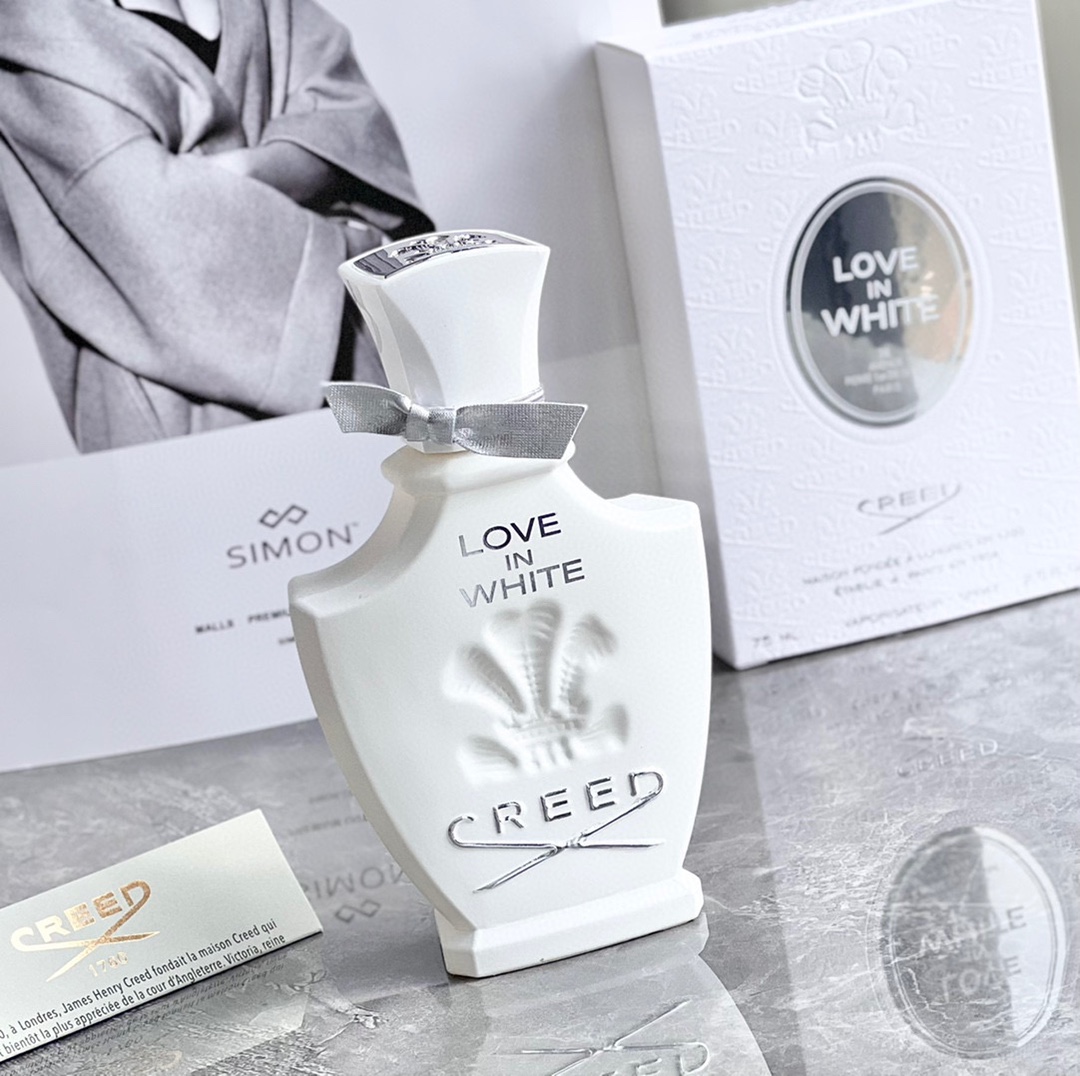 NO:811191,Creed White Love 75ml, female fragrance, floral oriental, top note, orange, middle note, magnolia, rice, narcissus, jasmine, iris, rose, base note, ambergris, sandalwood, vanilla, perfume19860909Creed 恺芮得 白色爱恋75ml 属性女香 香调花香东方调 前调橙子 中调木兰 大米 水仙花 茉莉 鸢尾花 玫瑰 后调龙涎香 檀香木 香草,香水,accessory