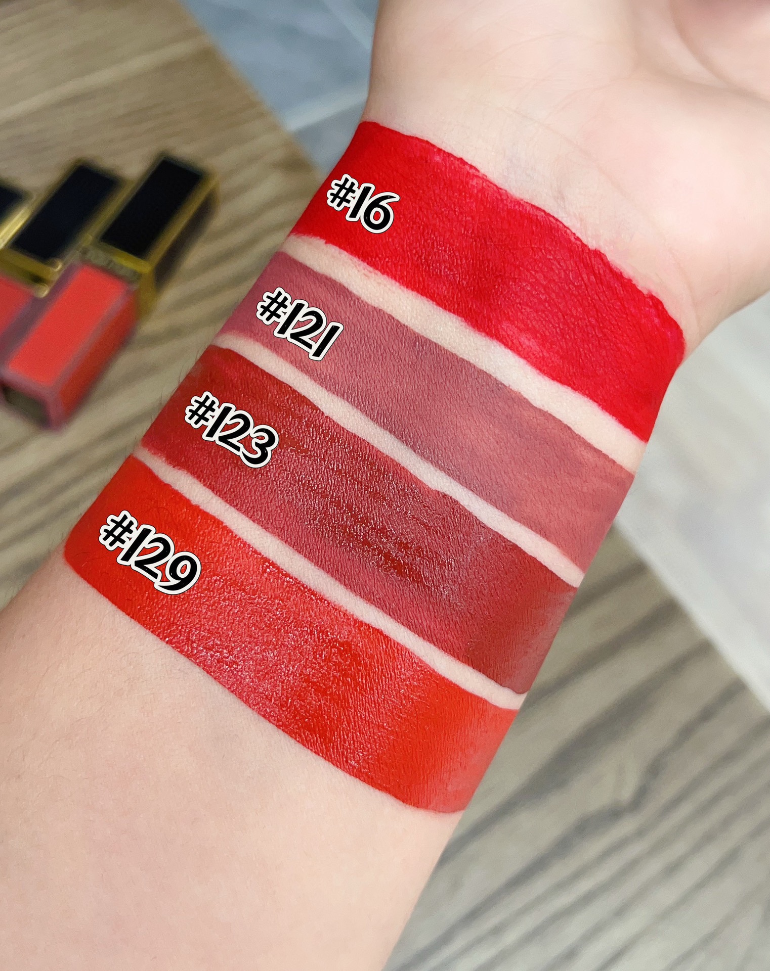 NO:809126,Real-life color test reference, lipstick, lip glaze, lipstick19860909实拍试色参考,口红.唇釉.唇膏,accessory