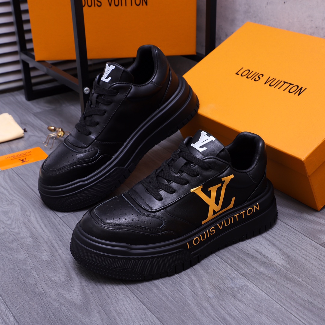 Louis Vuitton Casual Shoes Cowhide Sheepskin Casual