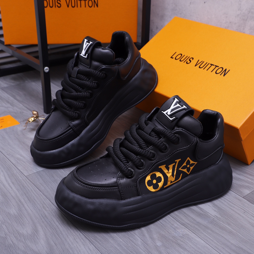 High Quality 1:1 Replica
 Louis Vuitton Casual Shoes Cowhide Sheepskin Casual