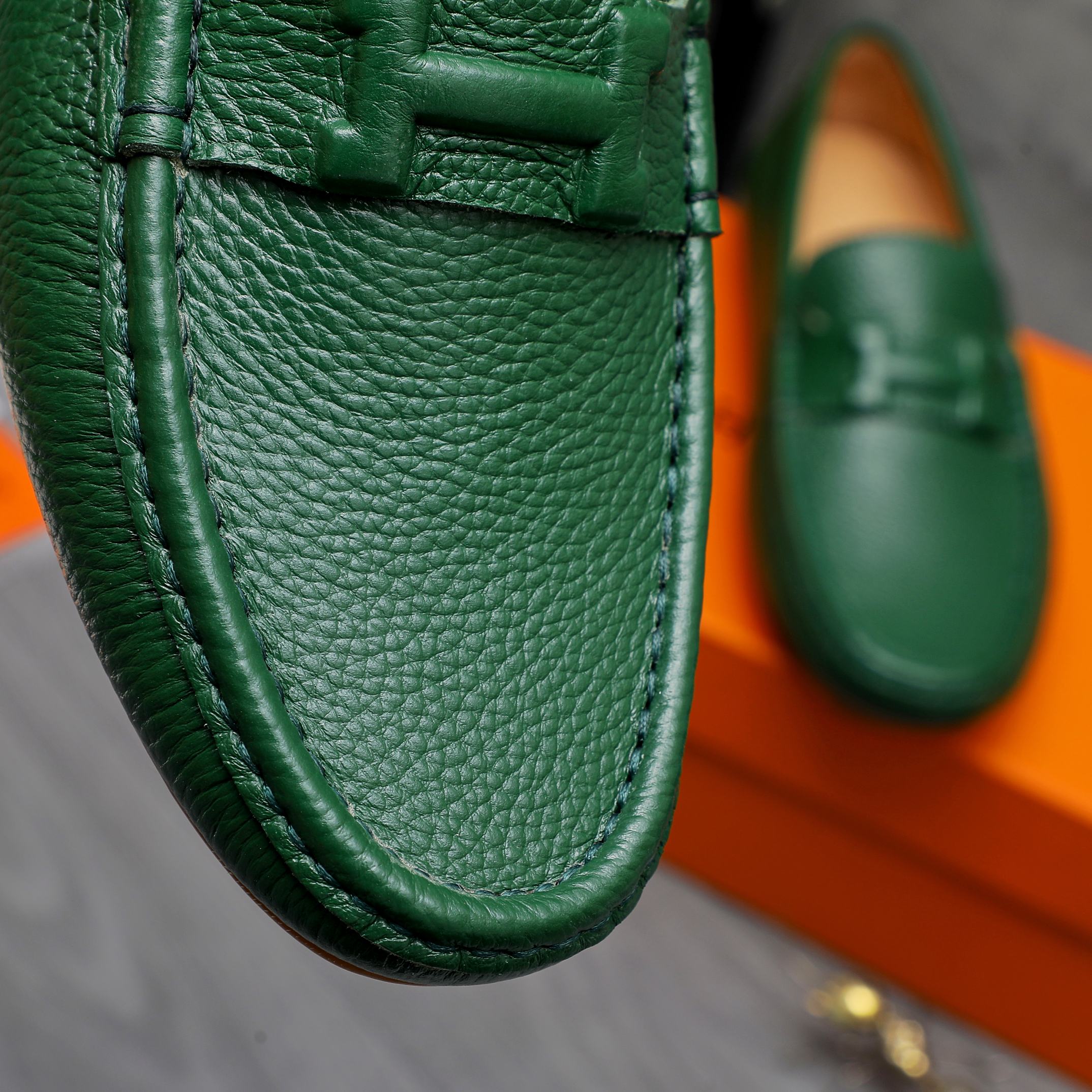 Hermès Leather Penny Loafers for Men, Slip-On Style, Size 38-44 10 a1741852978306 5471