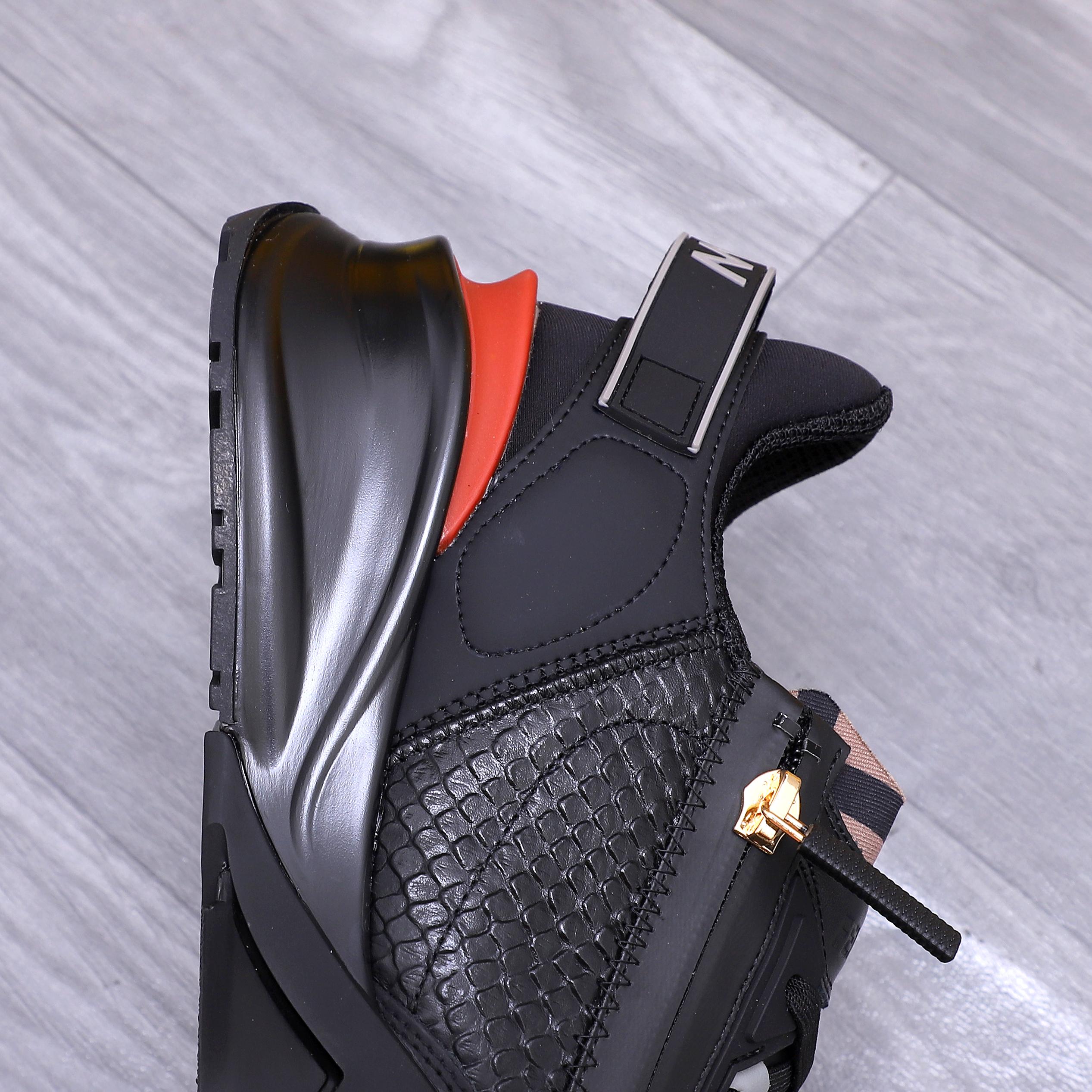 Fendi Men's Snake-Print Leather Sneakers 10 a1741950655365 8560