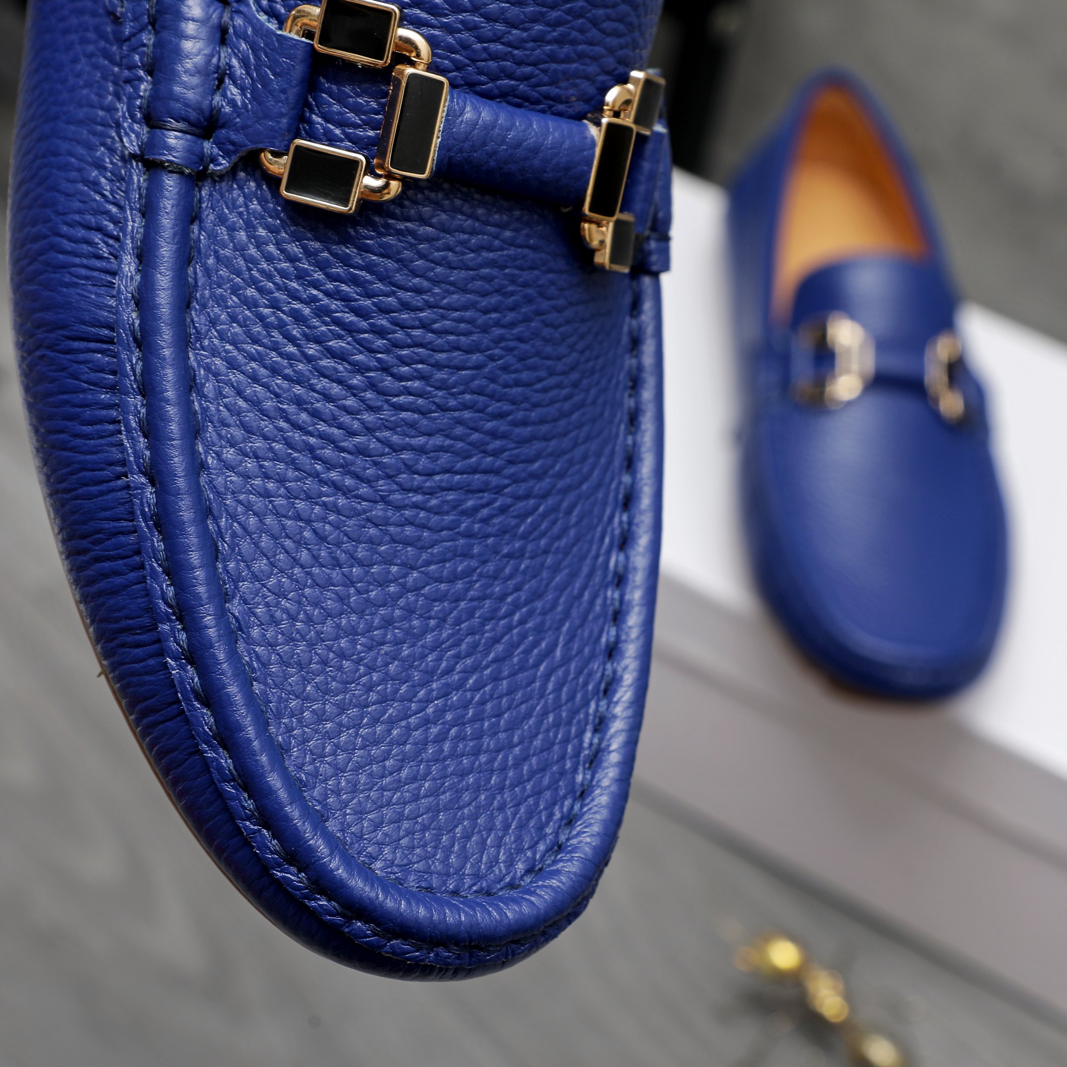 Versace Men's Leather Loafers Casual Slip-ons, Sizes 38-44 10 a1742453352934 0853