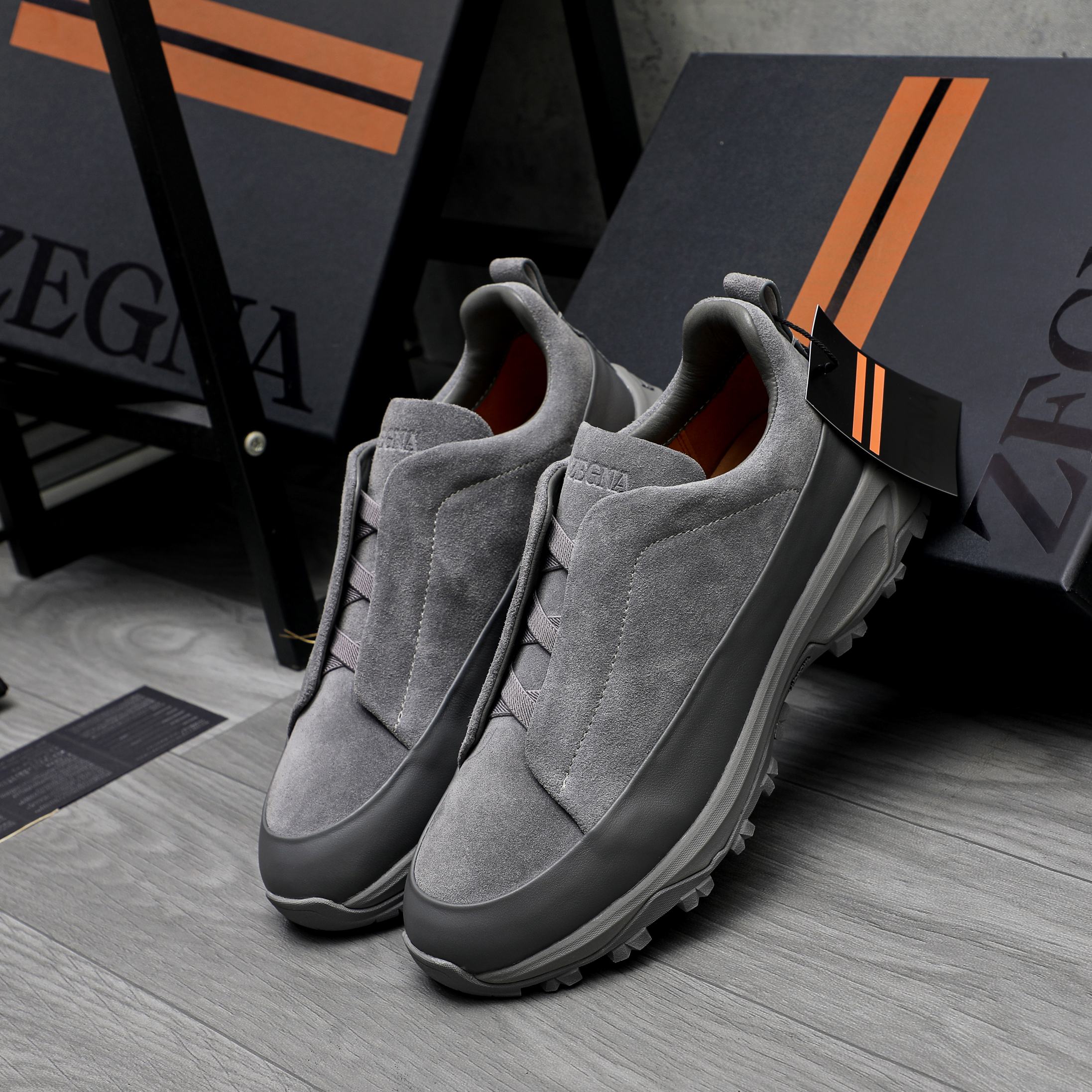 Ermenegildo Zegna Men's Leather Casual Shoes - Comfortable & Stylish 3 a1743473259595 5366