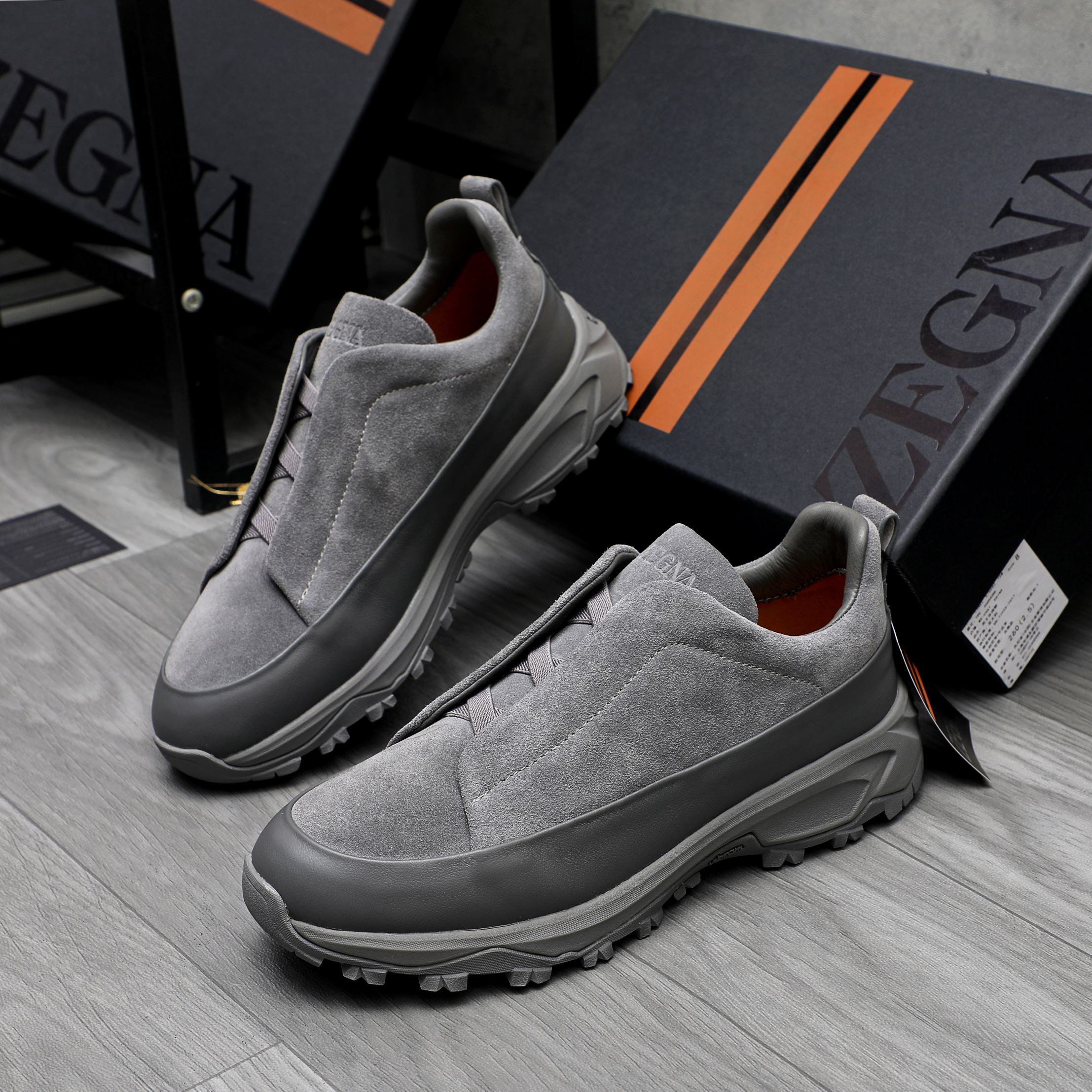 Ermenegildo Zegna Men's Leather Casual Shoes - Comfortable & Stylish 4 a1743473259660 7255