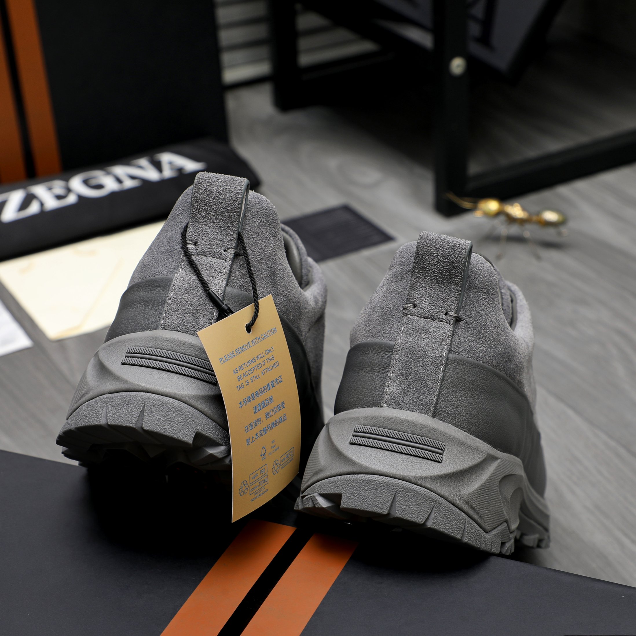 Ermenegildo Zegna Men's Leather Casual Shoes - Comfortable & Stylish 11 a1743473280993 8284