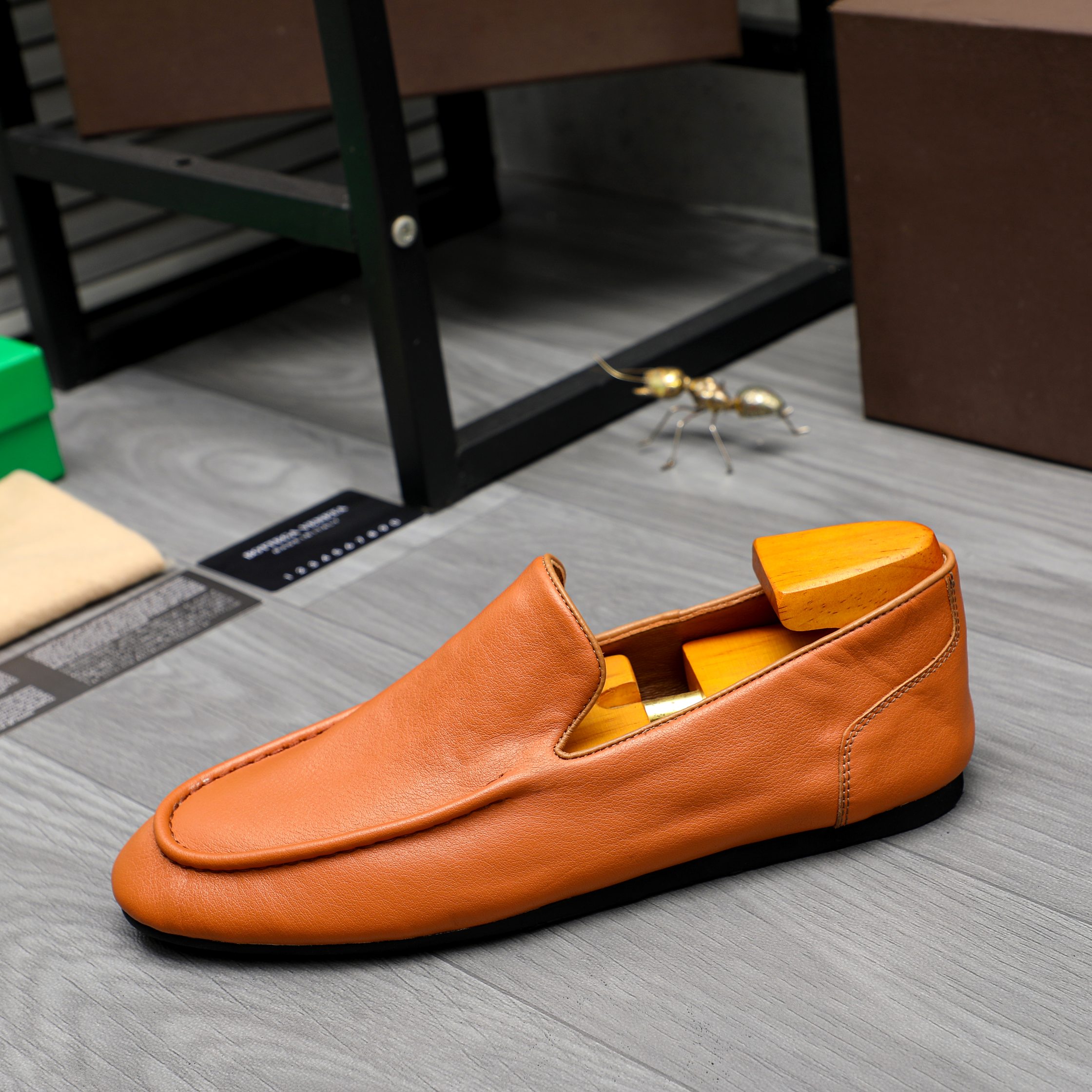 Bottega Veneta Men's Leather Loafers Slip-Ons, Multiple Colors & Sizes 7 a1743577095647 5645