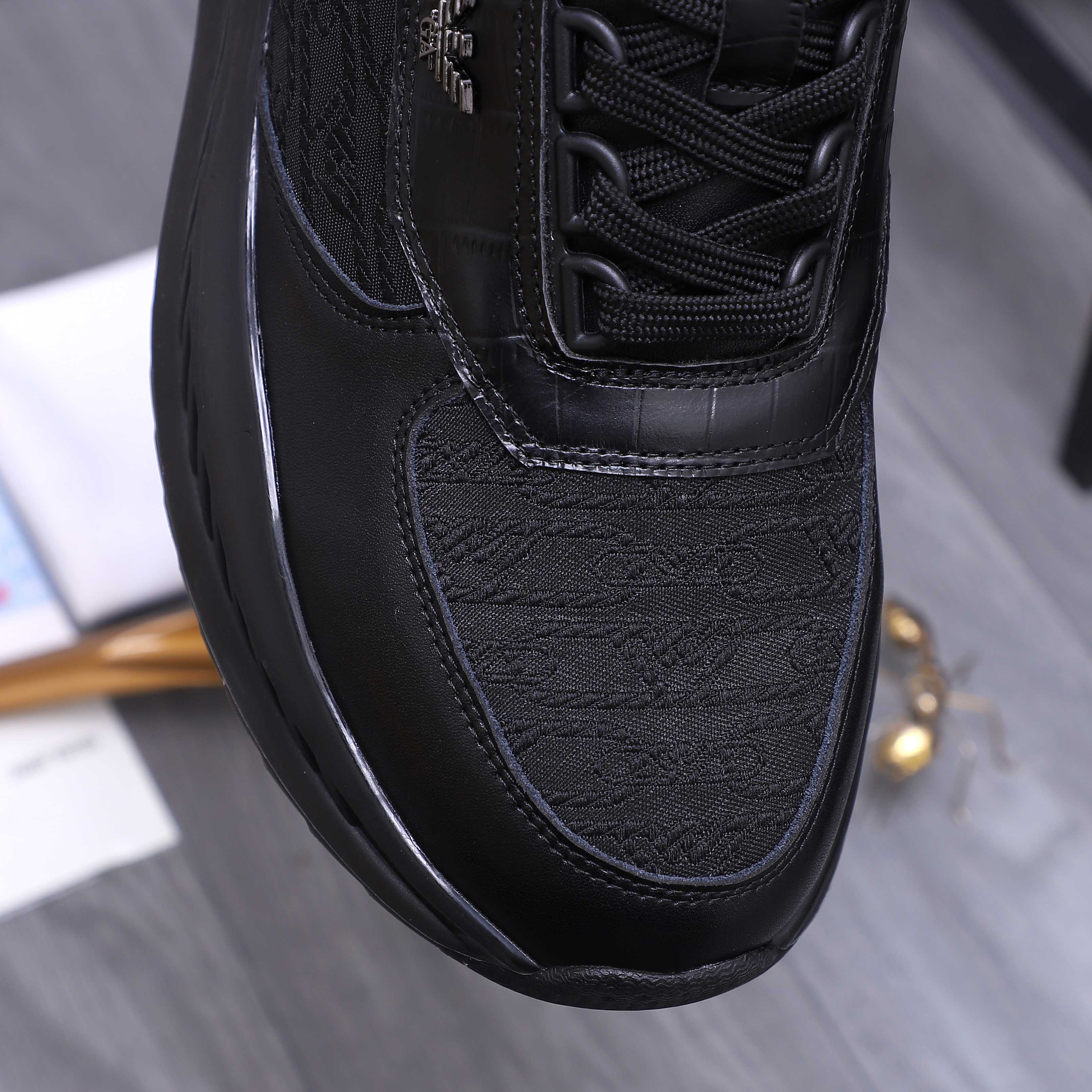 Armani Casual Sneakers for Men - Premium Leather & Fabric Blend 9 a1744271177764 4556