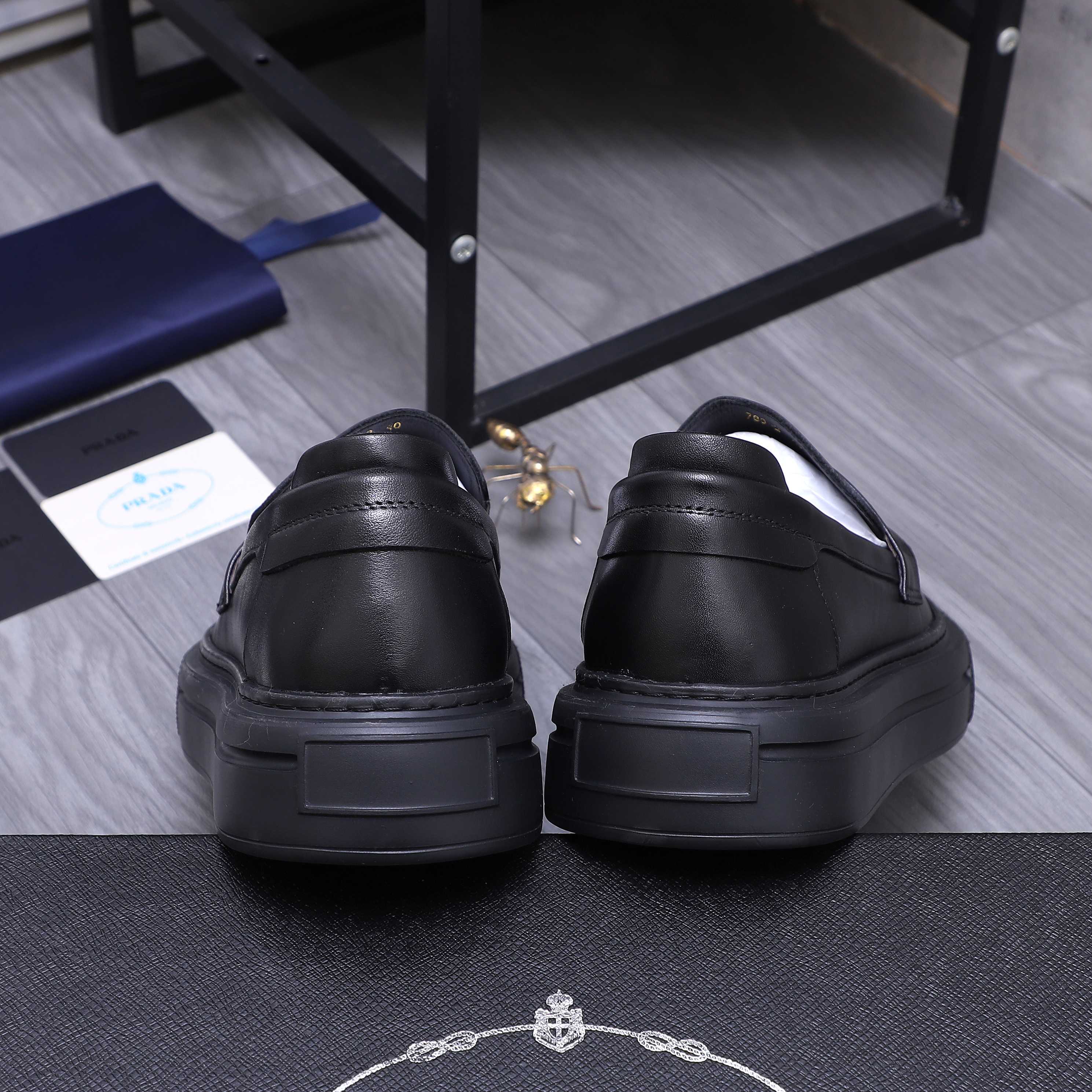 Prada Men's Leather Loafers: Business Style Slip-Ons, Sizes 38-44 11 a1744294416324 6487