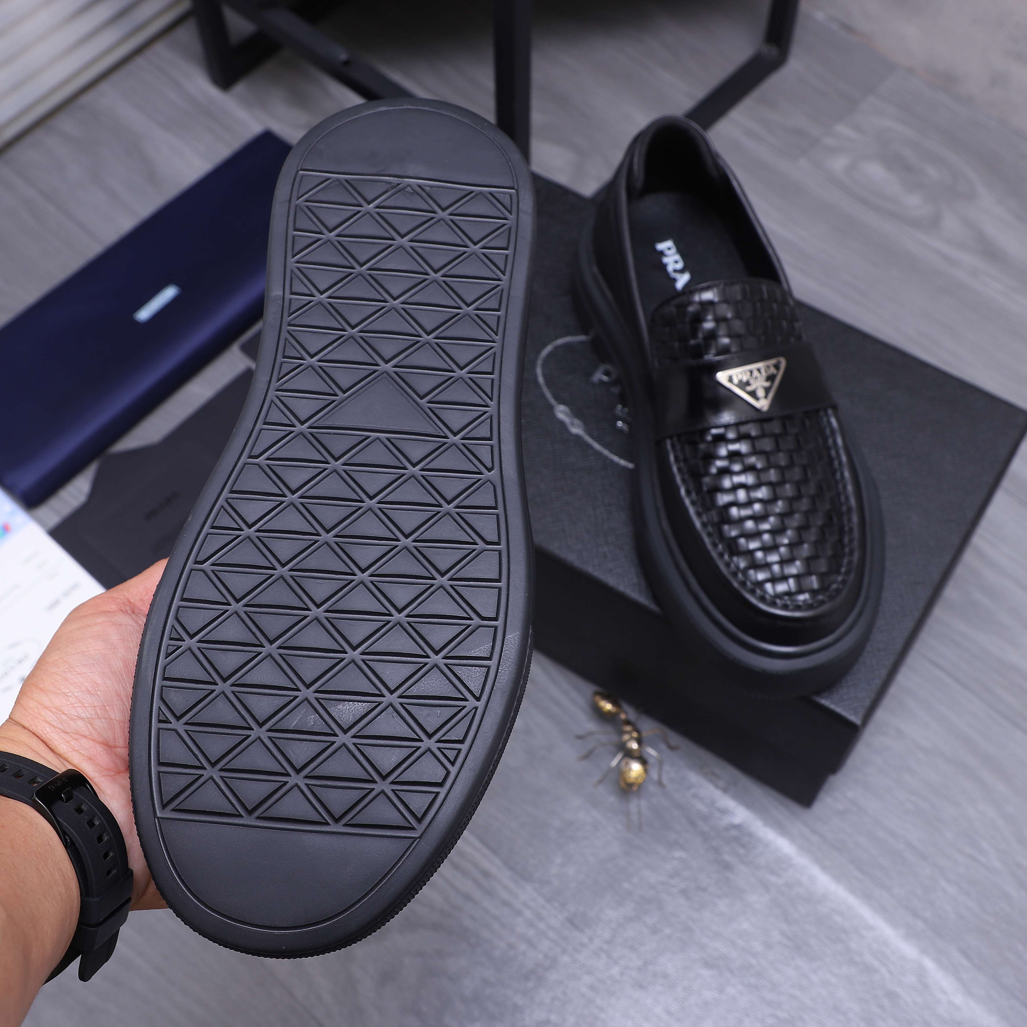 Prada Business Leather Loafers, Sizes 38-44, Premium Leather Footwear 9 a1744294504369 6832
