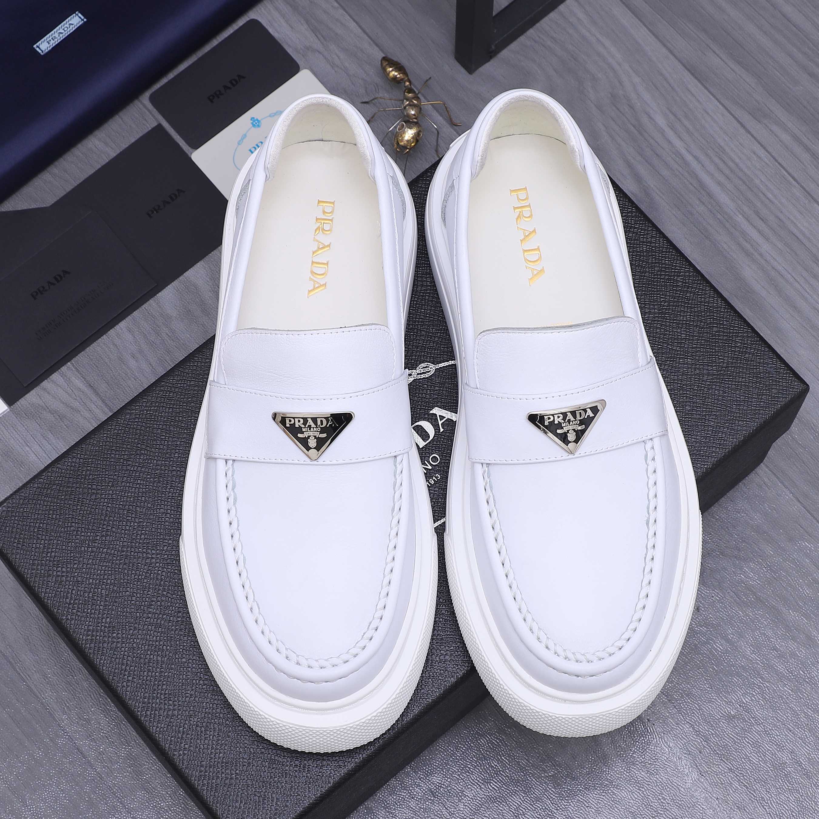 Prada Business Loafers Premium Leather Slip-Ons, Sizes 38-44 3 a1744294730595 8525