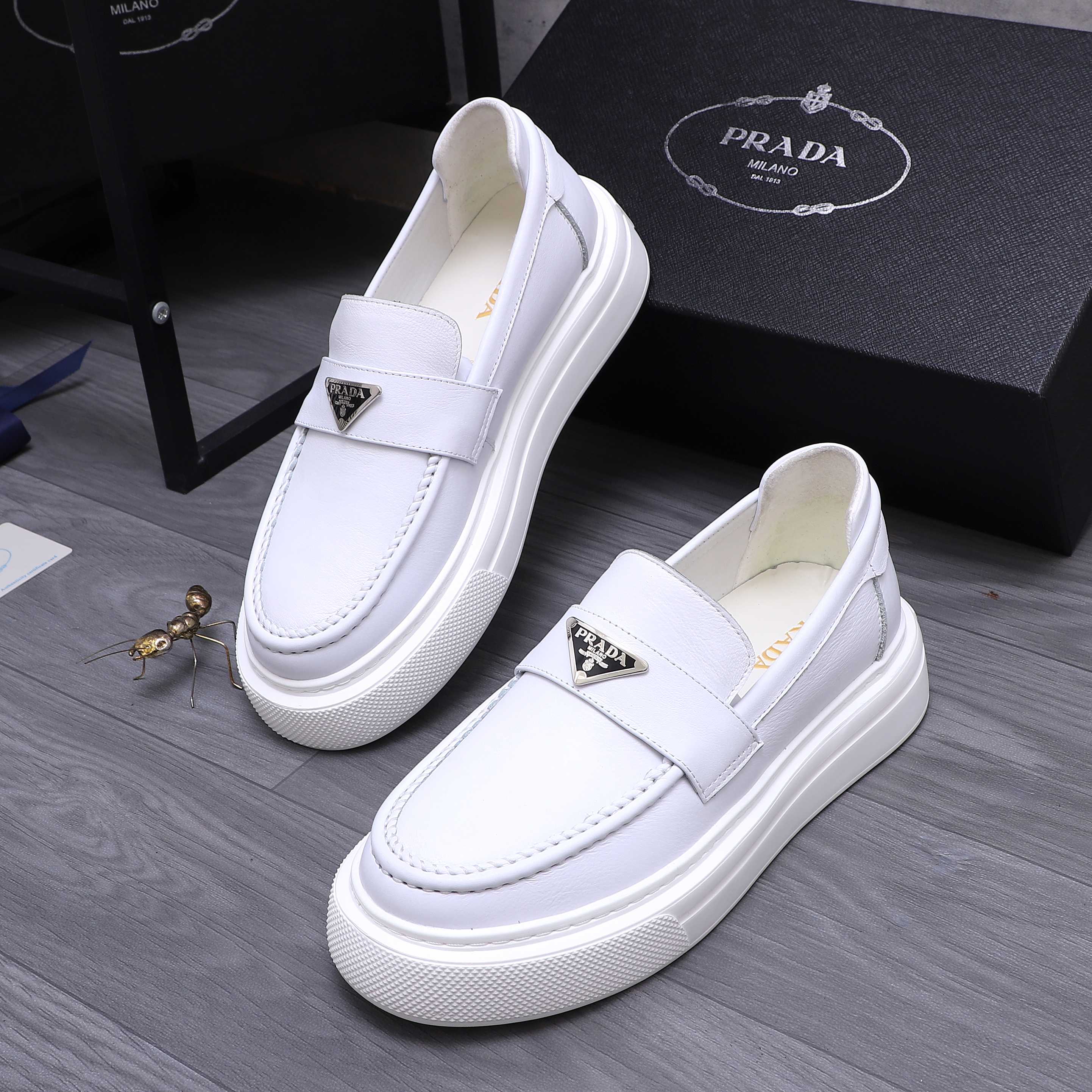 Prada Business Loafers Premium Leather Slip-Ons, Sizes 38-44 4 a1744294731021 6054