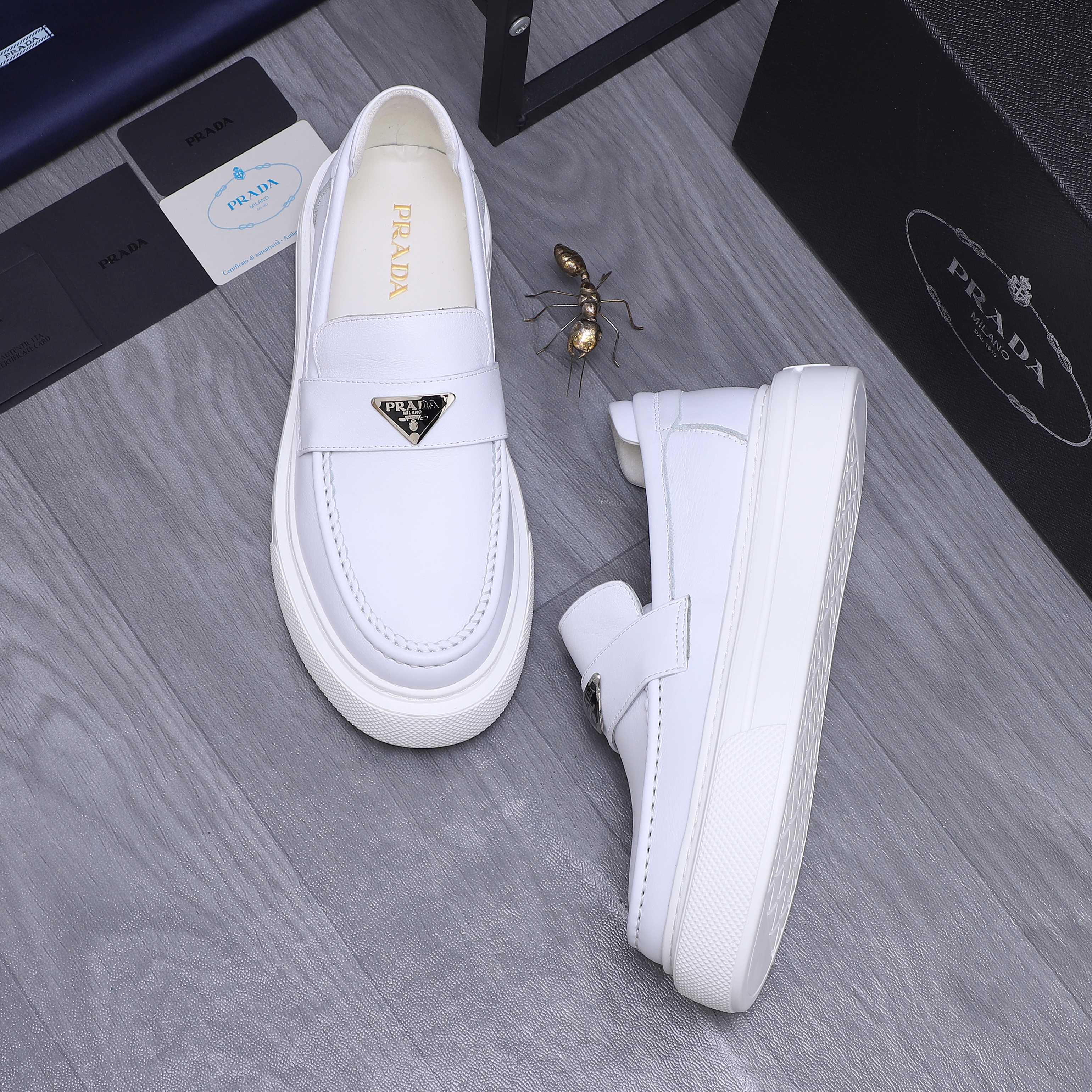 Prada Business Loafers Premium Leather Slip-Ons, Sizes 38-44 5 a1744294731109 1164