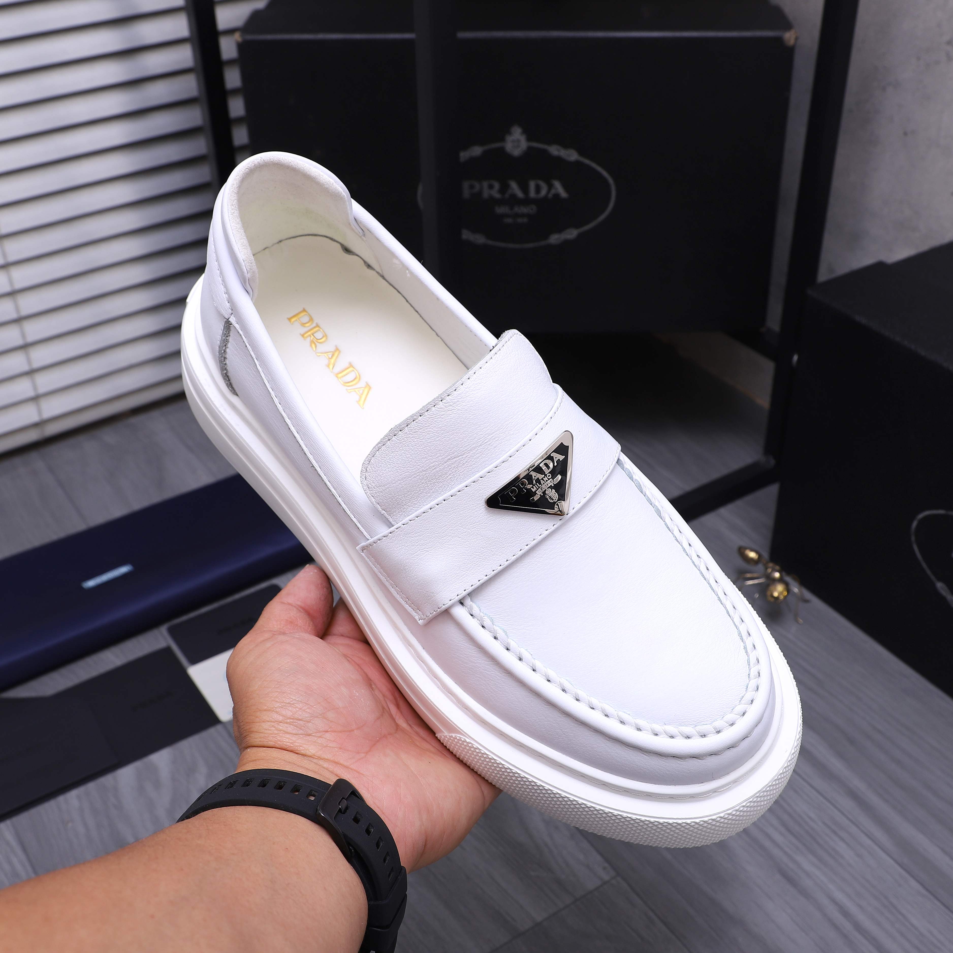 Prada Business Loafers Premium Leather Slip-Ons, Sizes 38-44 8 a1744294733180 7278