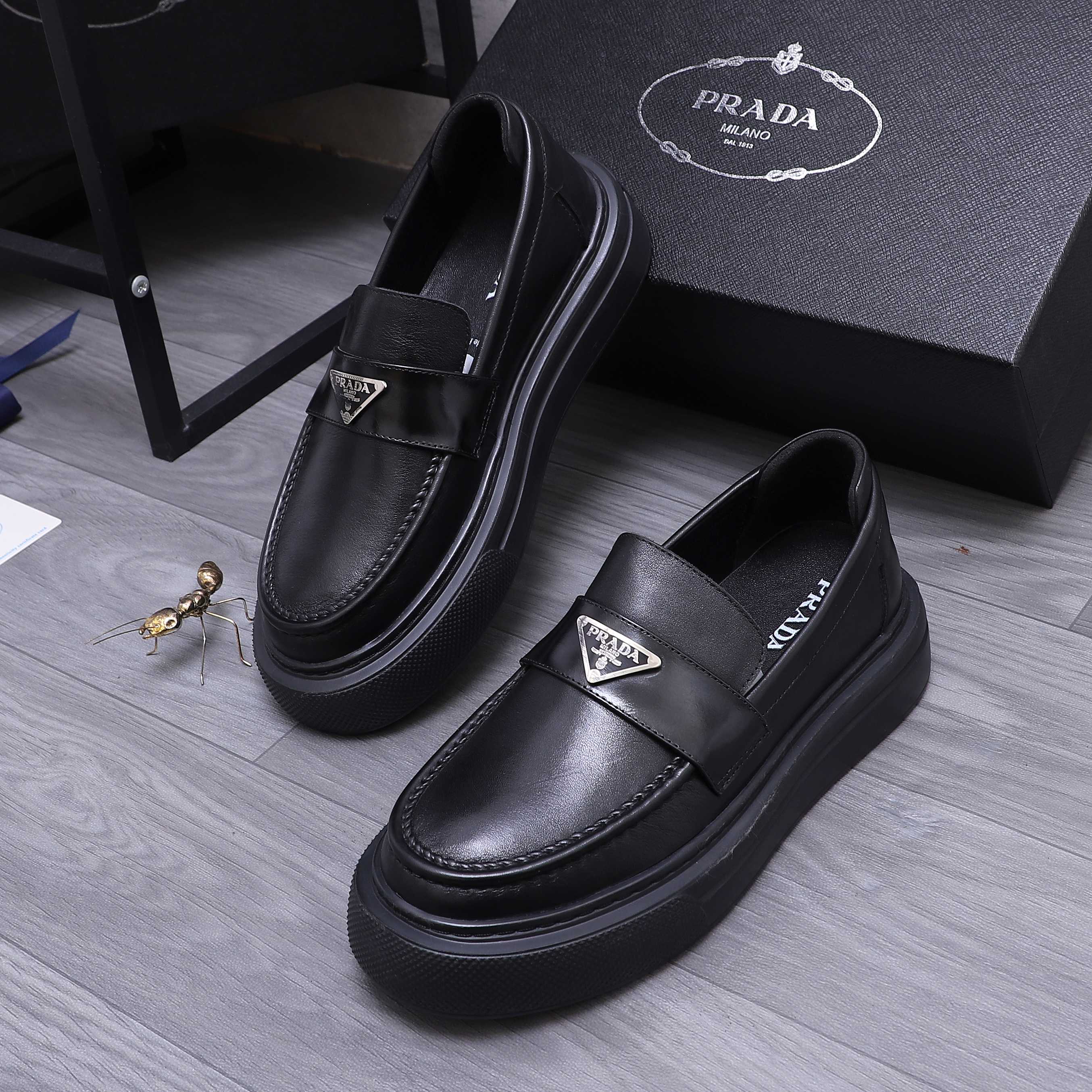 Prada Business Casual Leather Loafers, Sizes 38-44, Premium Quality 4 a1744294939246 6621