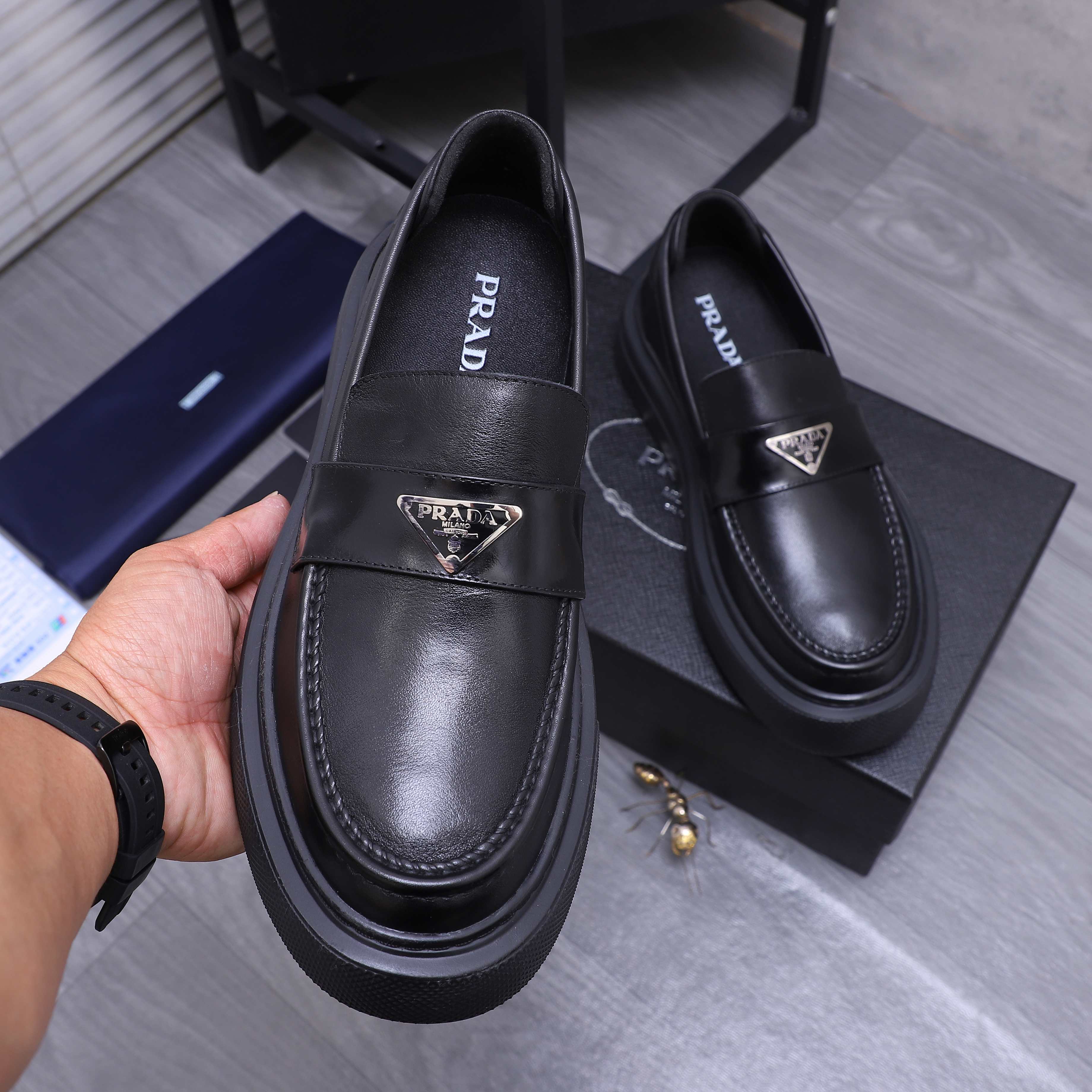 Prada Business Casual Leather Loafers, Sizes 38-44, Premium Quality 6 a1744294939858 6003