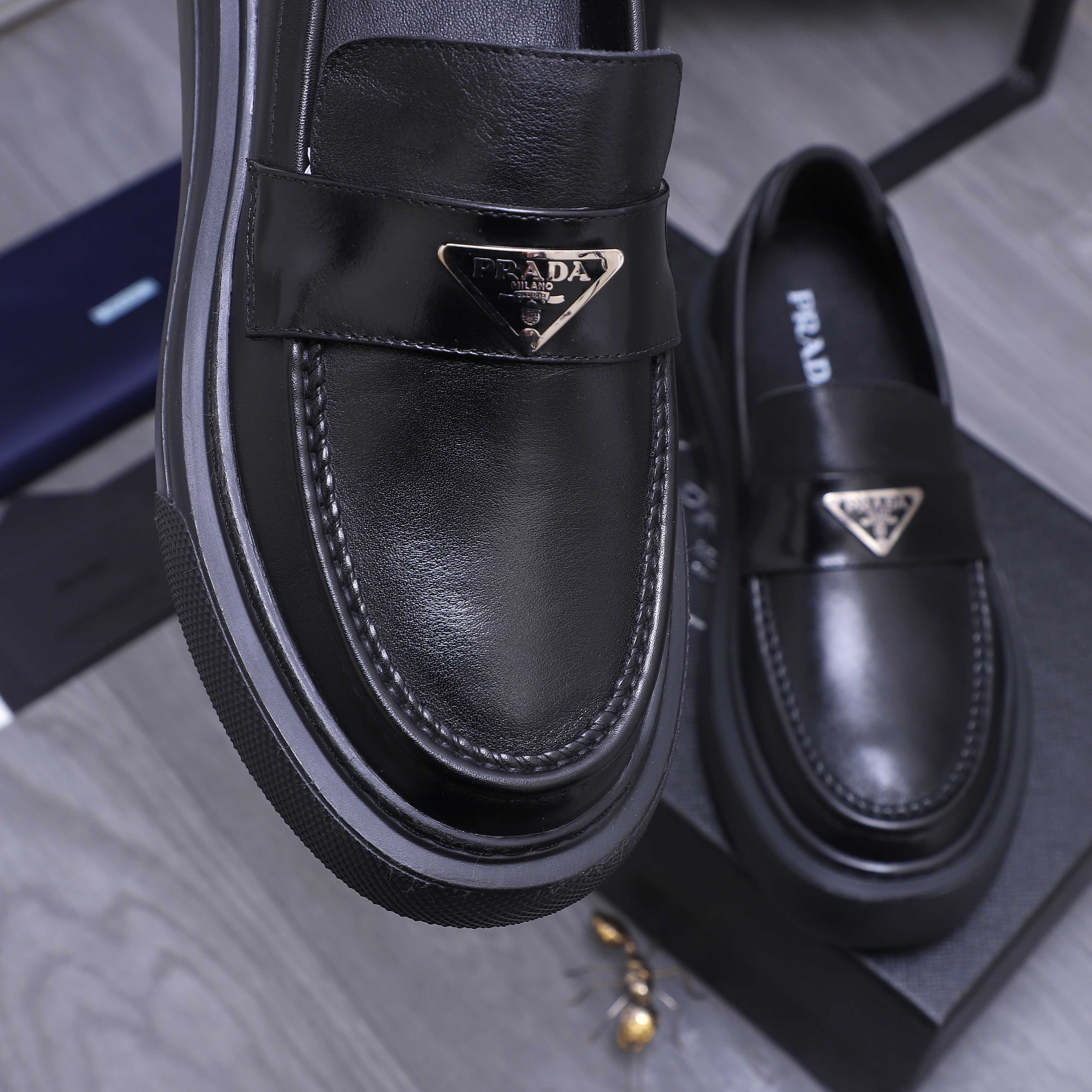 Prada Business Casual Leather Loafers, Sizes 38-44, Premium Quality 10 a1744353721136 1114