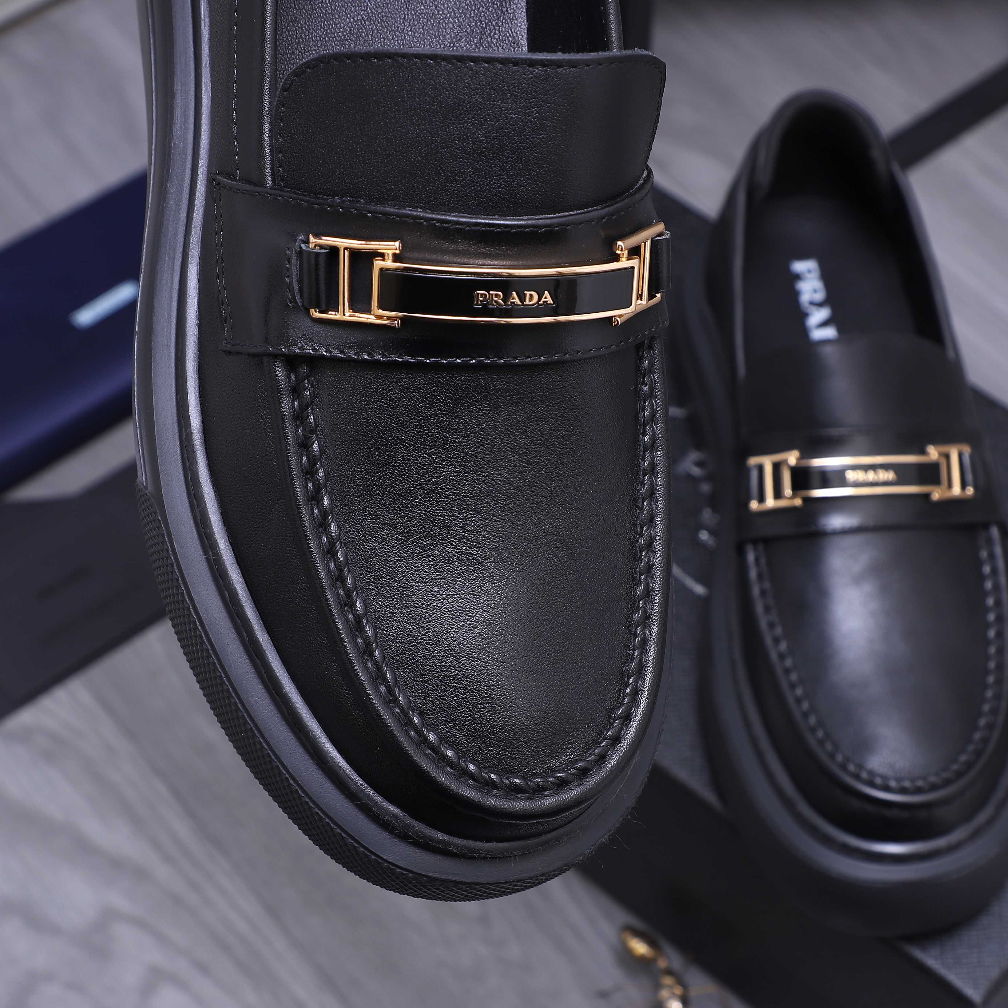 Prada Business Leather Loafers - Premium Leather, Comfortable Fit, Sizes 38-44 10 a1744354139883 1641