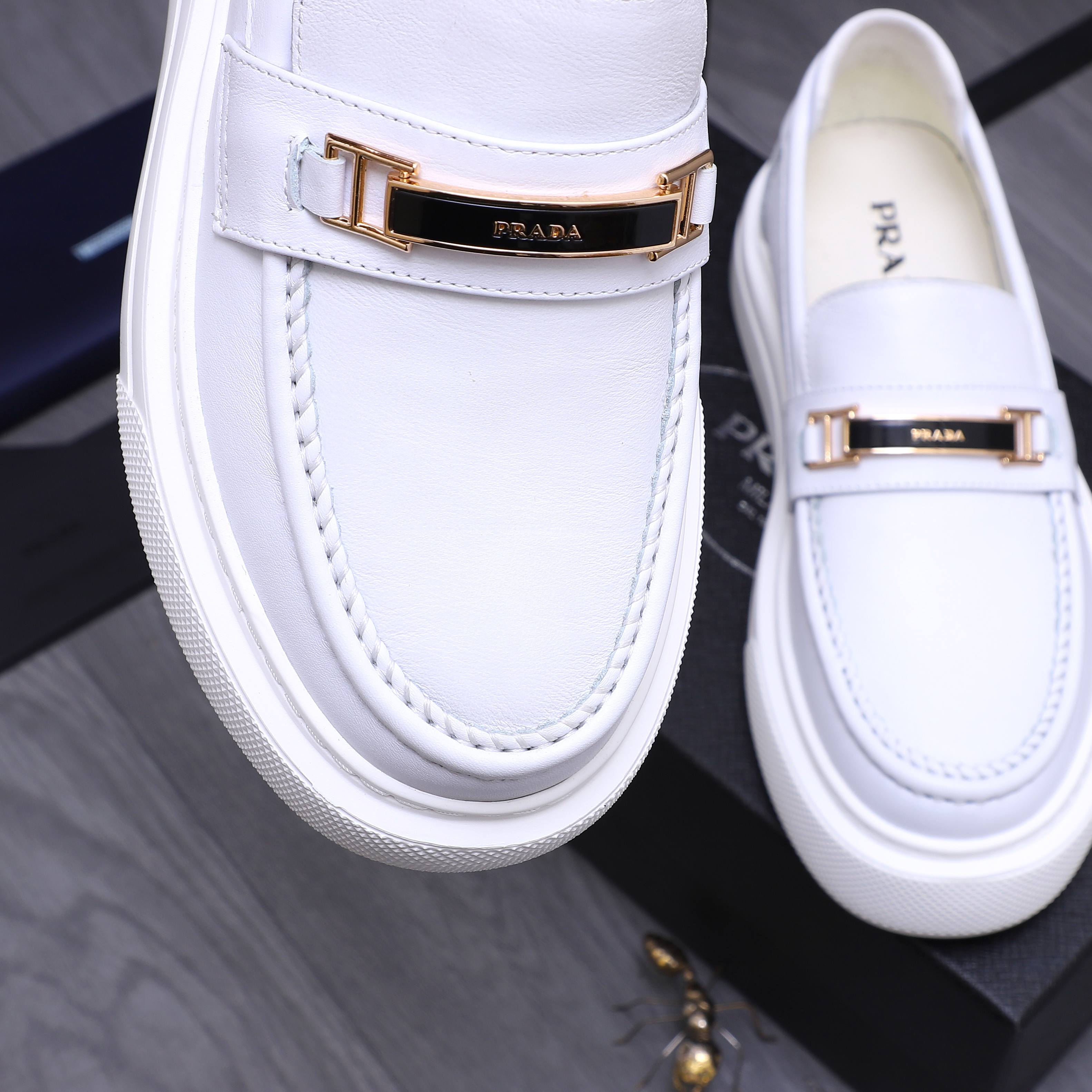 Prada Business Loafers Genuine Leather Slip-Ons, Sizes 38-44 10 a1744354274416 8861
